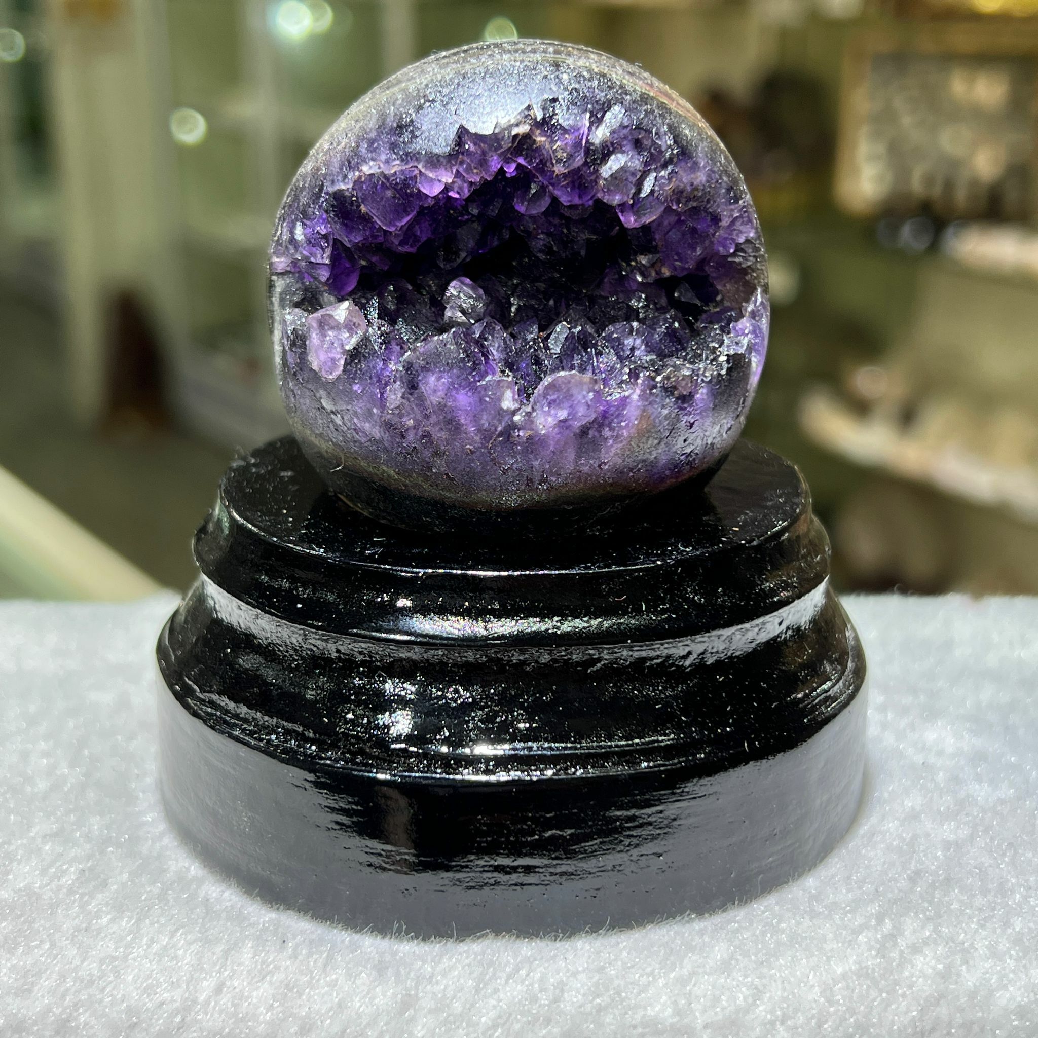 紫晶開口笑 5.6cm+/-