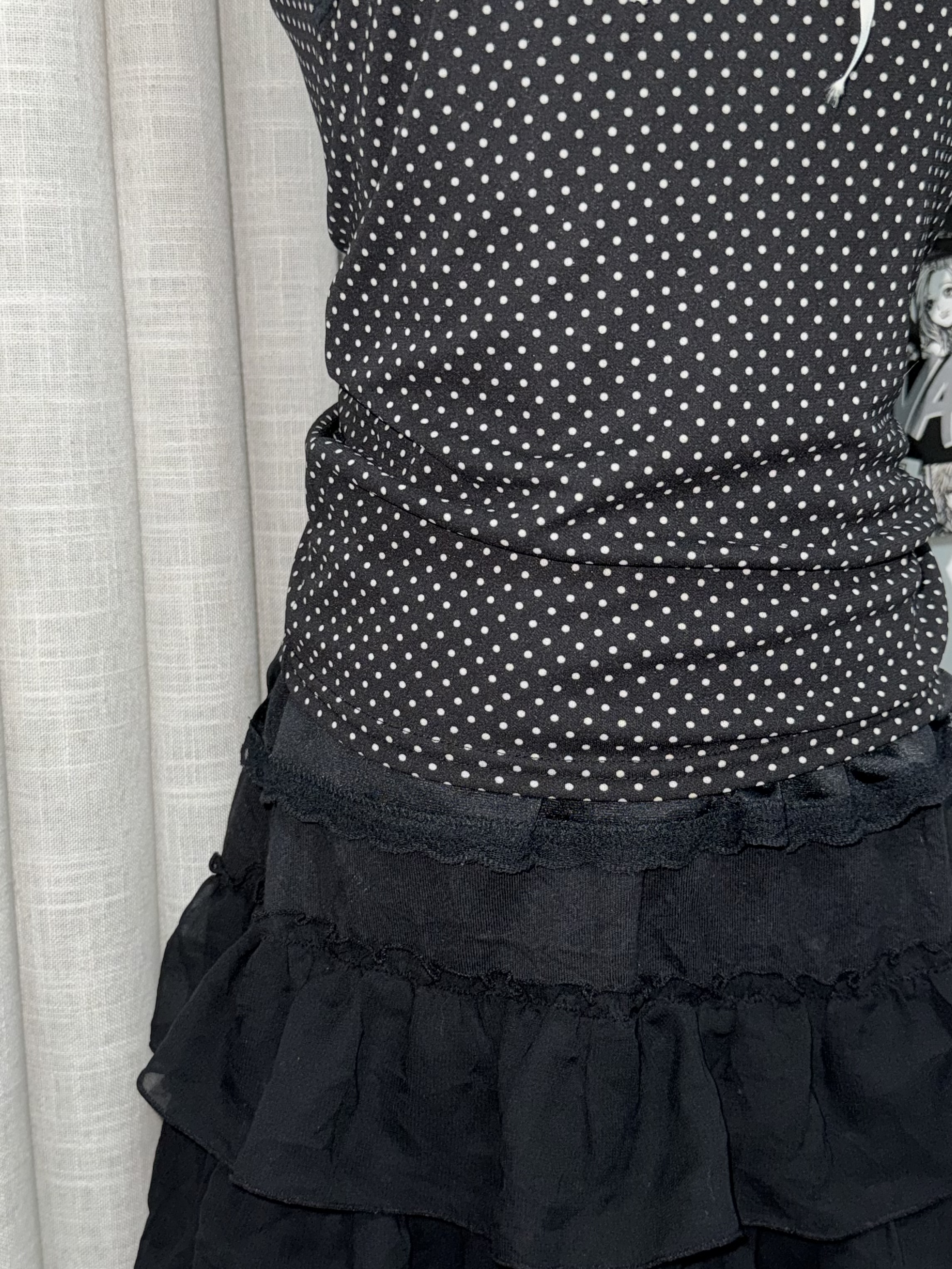 Dark Gothic Loli Lace Trim Shrug
