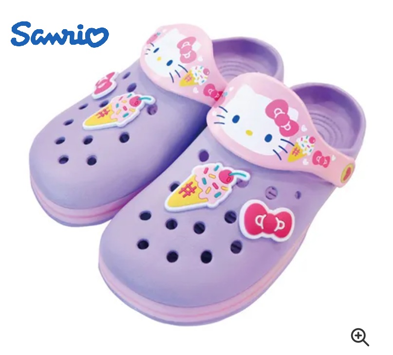 🆕【⭐訂購⭐】🌀 🇯🇵 日本直送🇯🇵❣️ #親子裝❣️ #Sanrio 透氣洞洞鞋 / 涼鞋(配可愛徽章)［4款選］🌀 [ELDD-0158][260517]