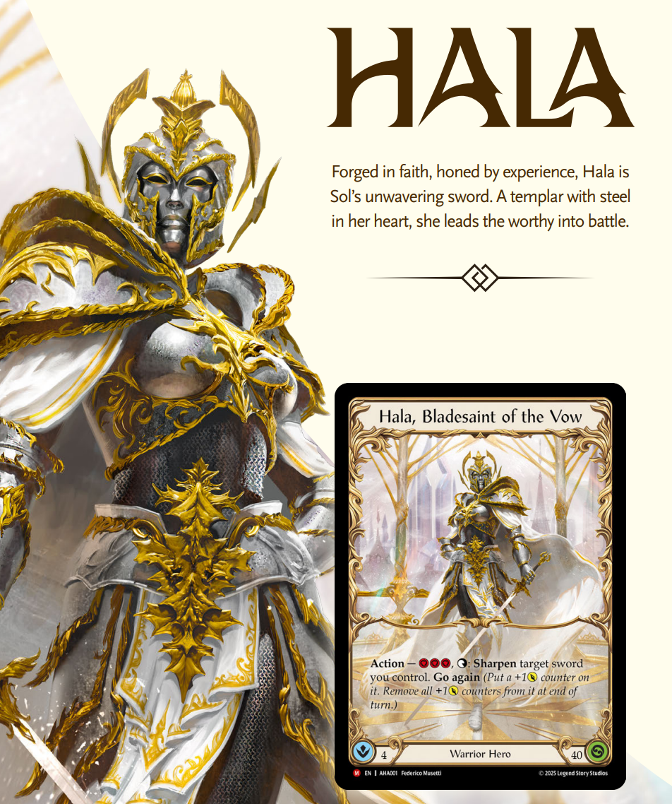 Flesh & Blood Armory Deck Origins: Hala