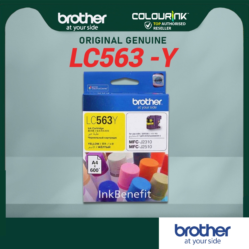 🎆CLEAR STOCK🎆 Brother Original Genuine LC563 Ink Cartridge for J2310 J2510 J3520 J3720 LC563 LC569XL LC565XL