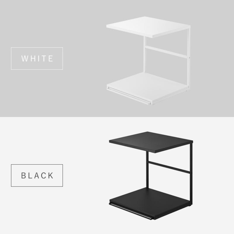 🔥🔥【日本直送《TOWER》雙層廚房電器架（附滑動工作台）】