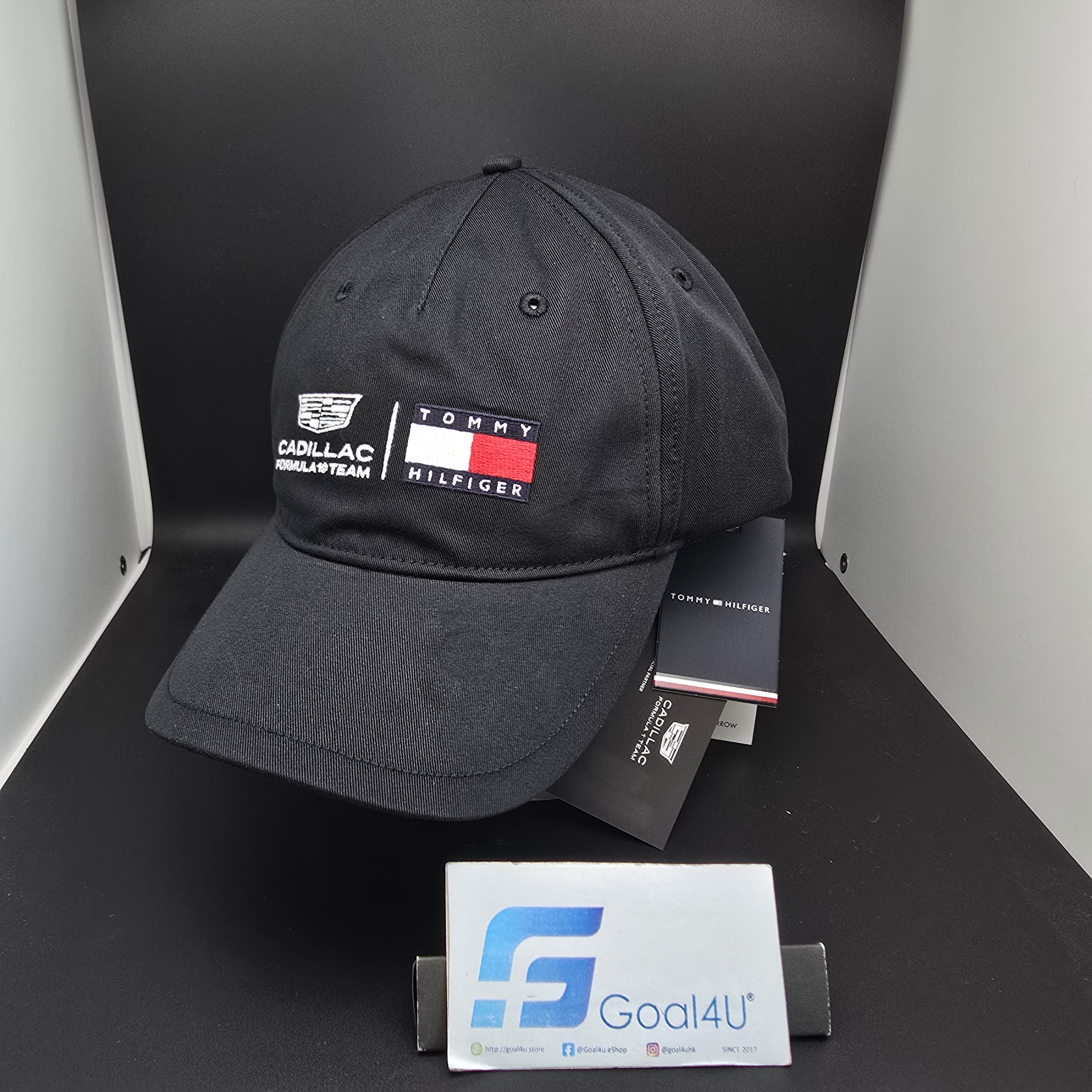 TH x Cadillac F1 Team 凱迪拉克車隊 2026 黑白色 Co Brand Cap AU0AU02082YCF