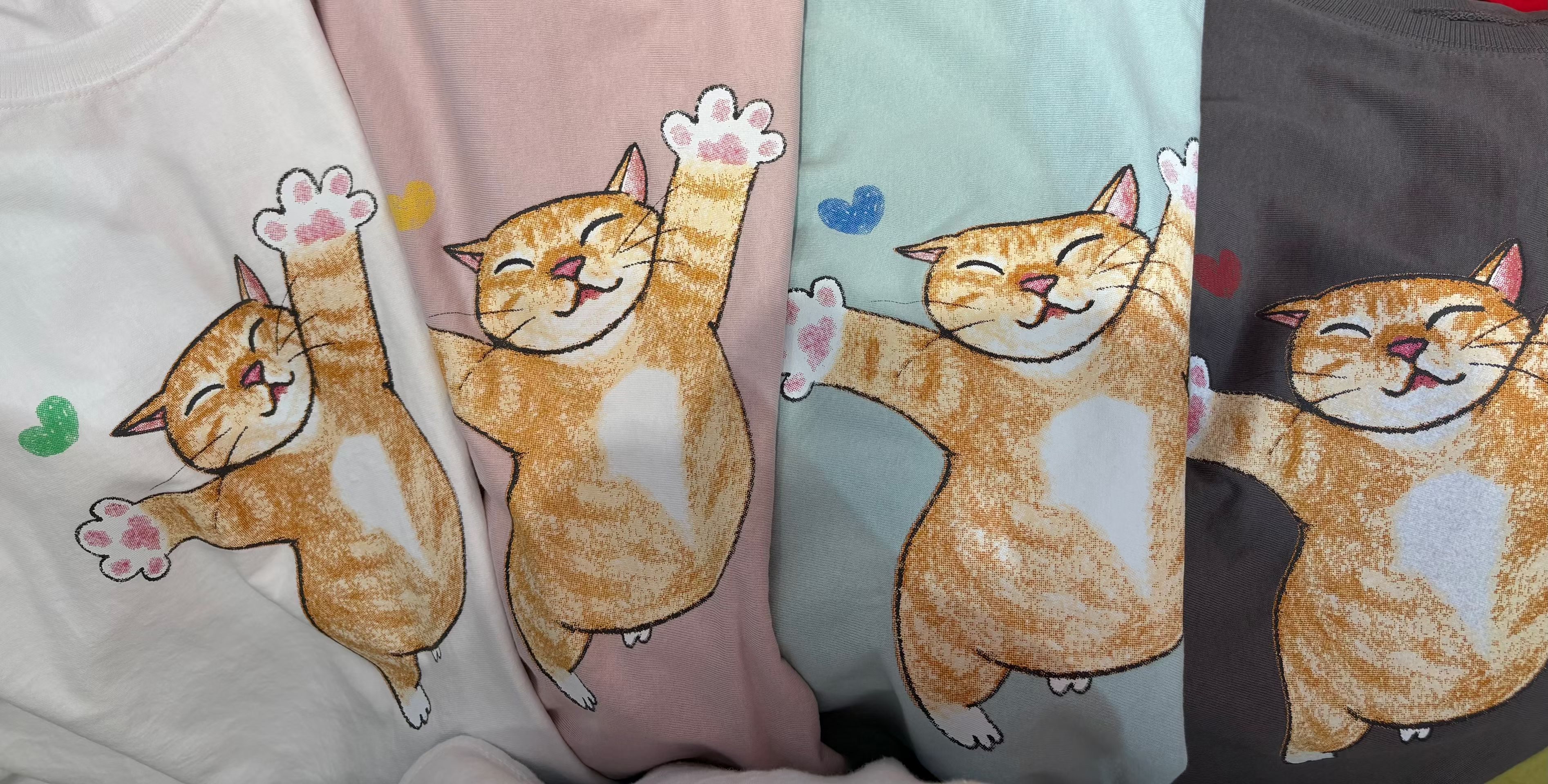 LO OX happy cat tee