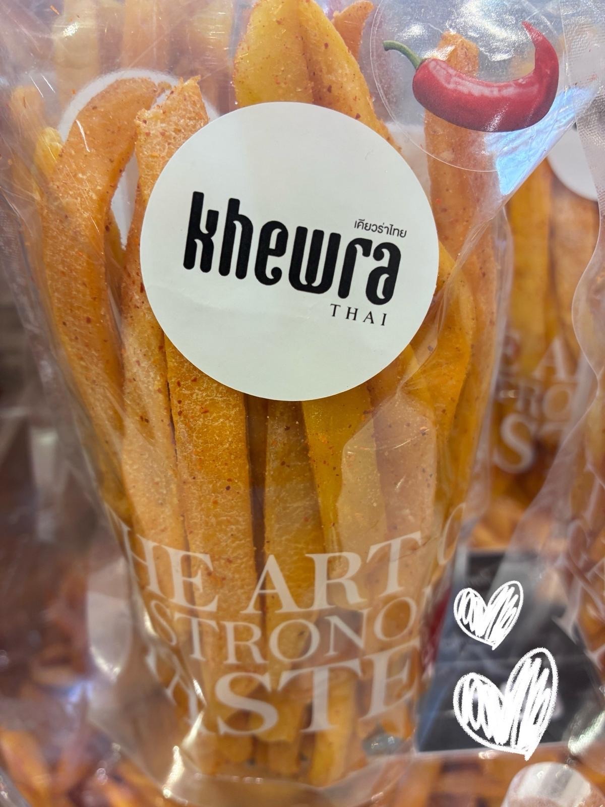 泰國🇹🇭直送@限時預購🔛自家製辣味芒果絲250g