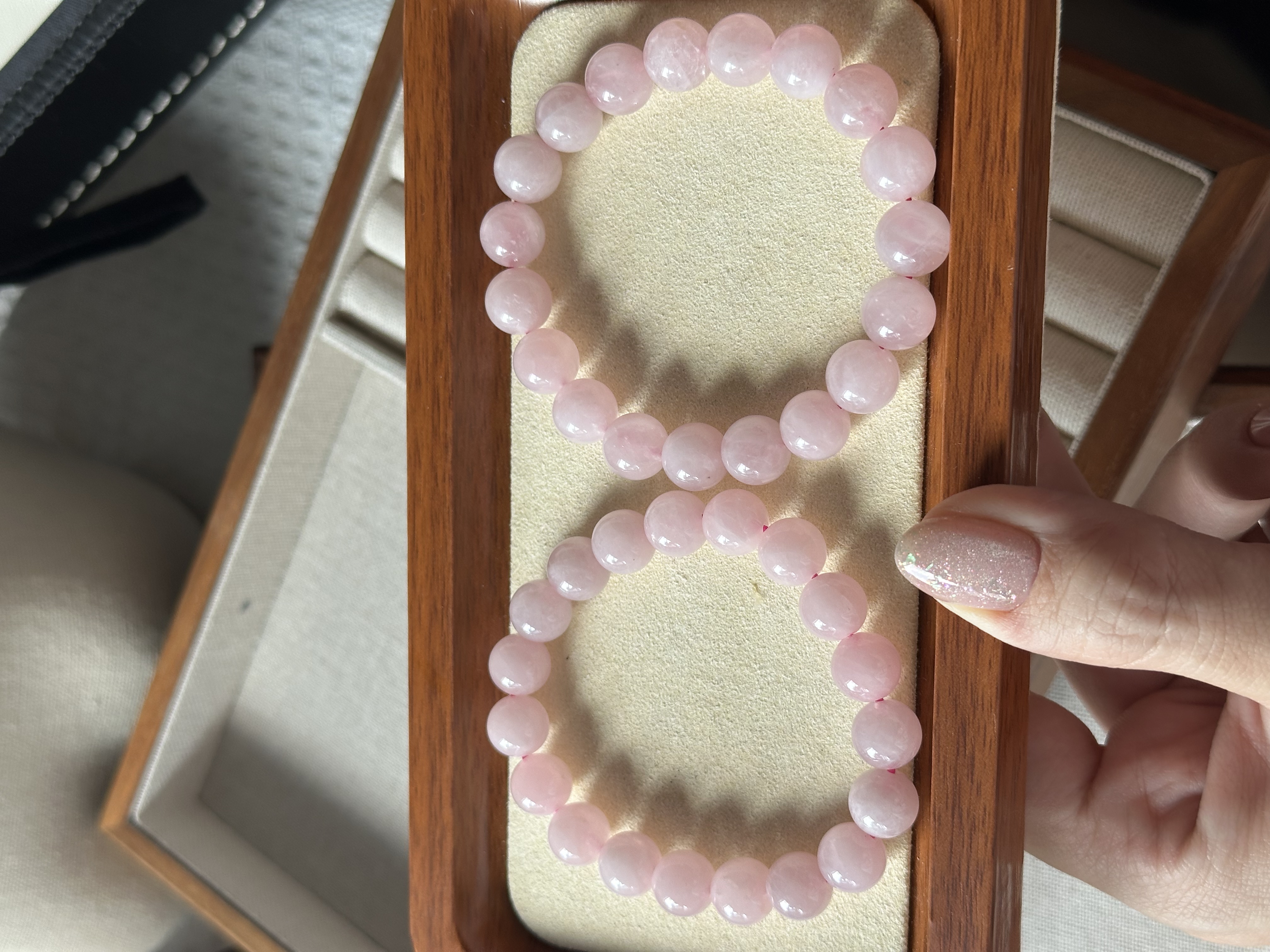 马粉水晶 ｜ Rose Quartz 10.1mm 