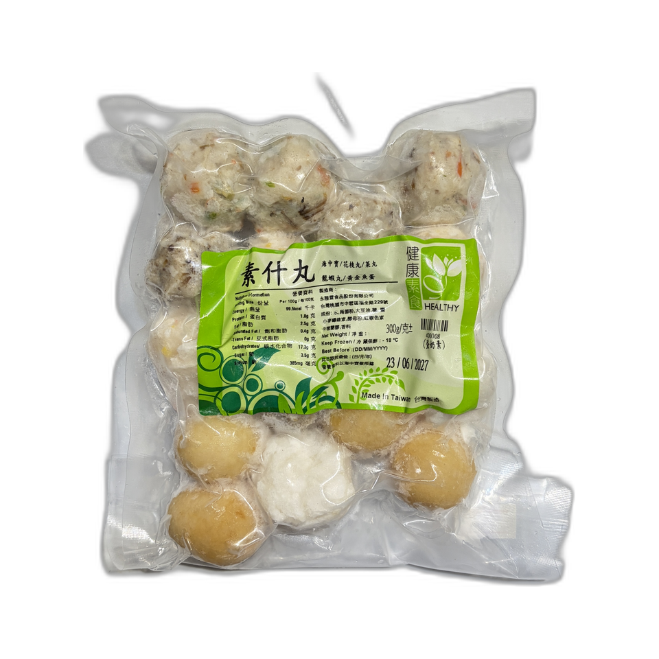 台灣素什丸(蛋奶素) 300g