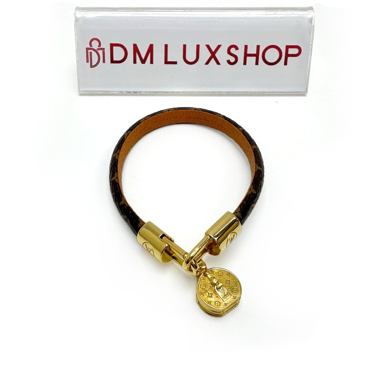 LV Monogram Tribute Charm Bracelet