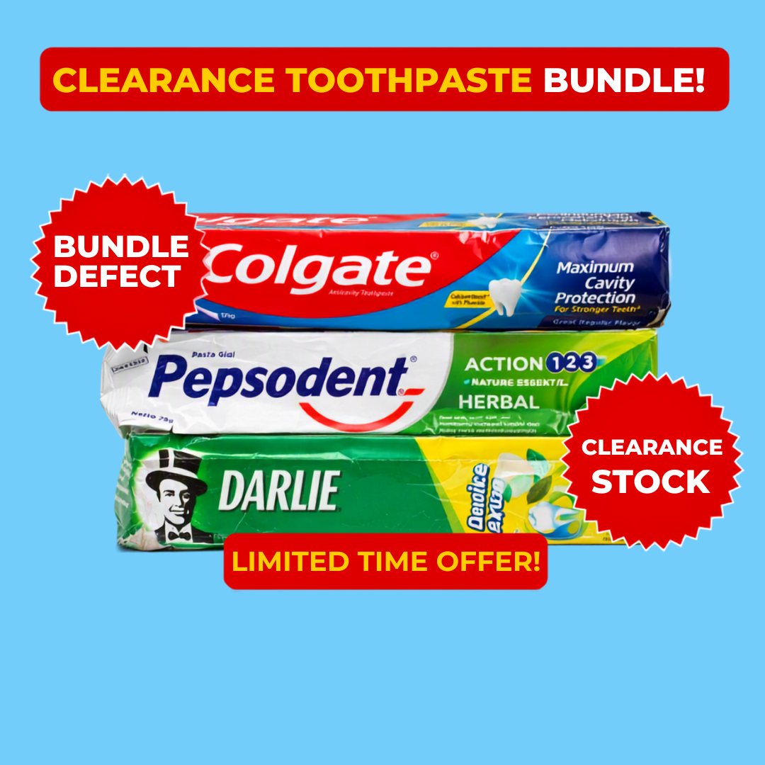 Clearance Toothpaste Bundle (Defect)