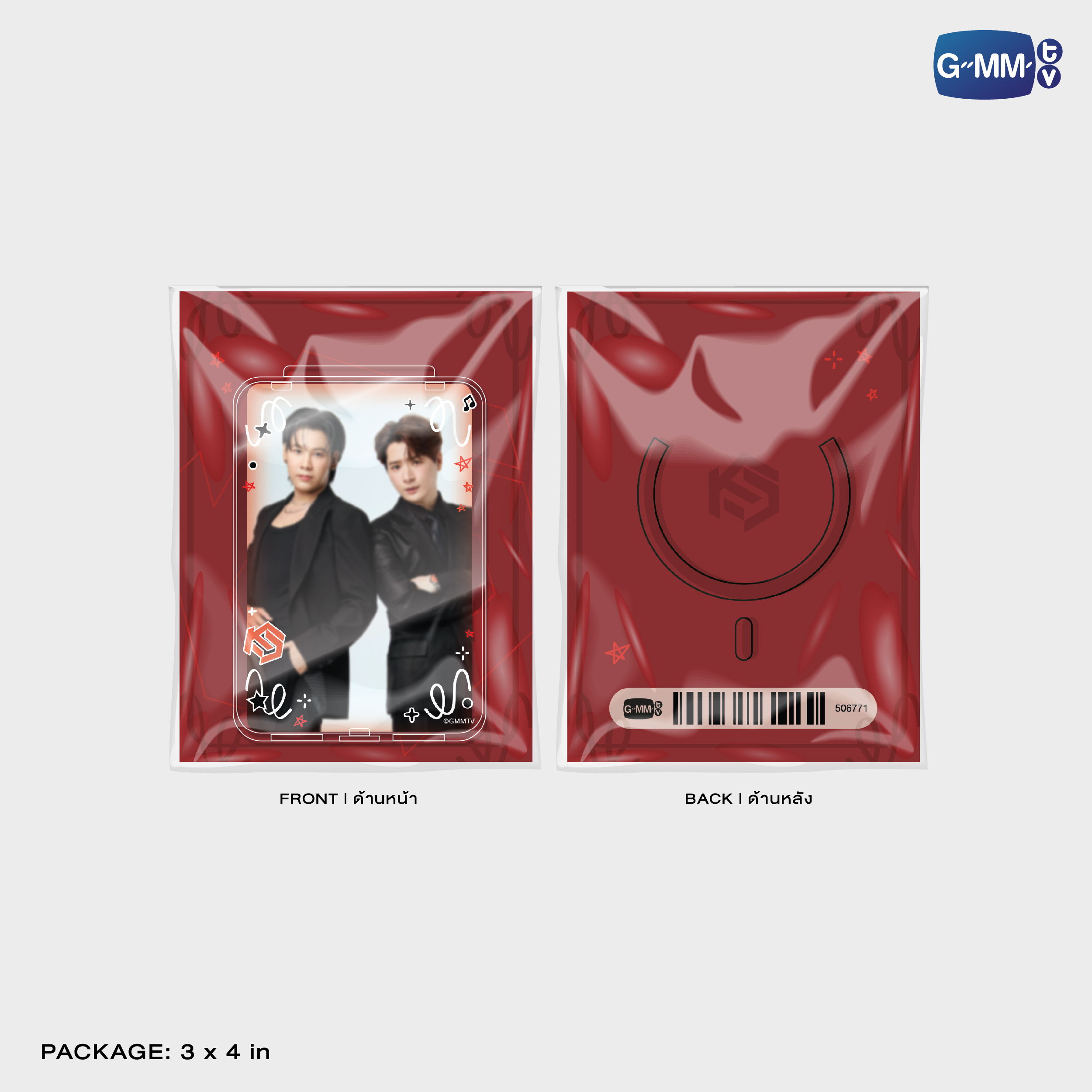 KRISTSINGTO ACRYLIC MAGNETIC CARD HOLDER | TAIPEI POP UP STORE JUN 2026