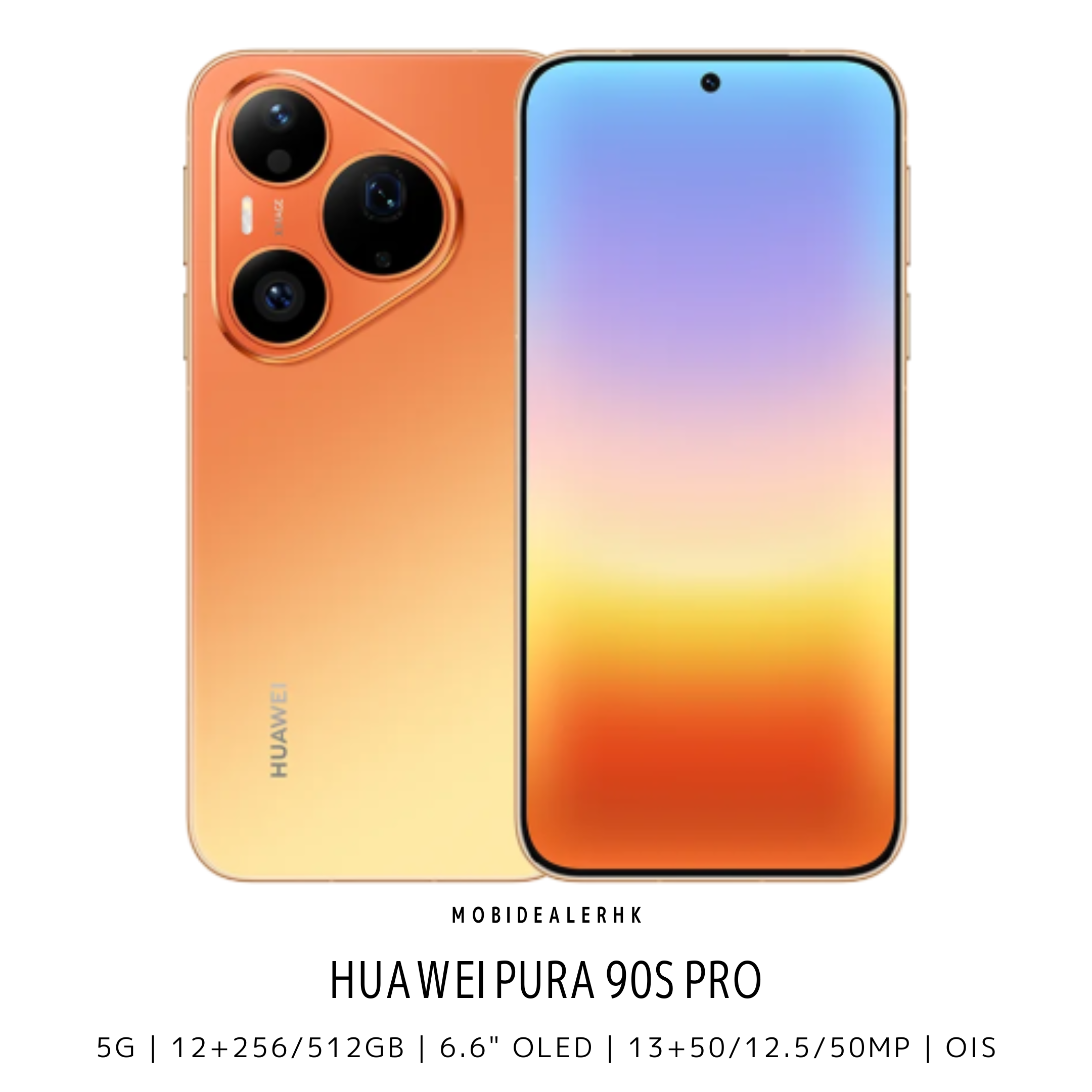 Huawei Pura 90s Pro | 華為 Pura 90s Pro | 5G | 智能手機 | 12+256/512Gb | 6.6" OLED | 13+50/12.5/50MP | OIS