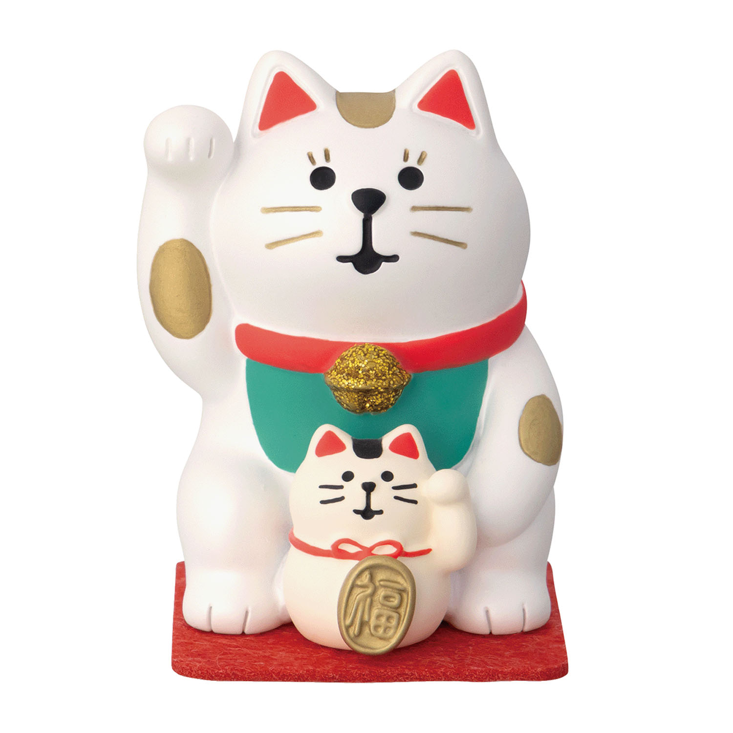 concombre - 招福系列裝飾擺設 (白色開運招財貓款)