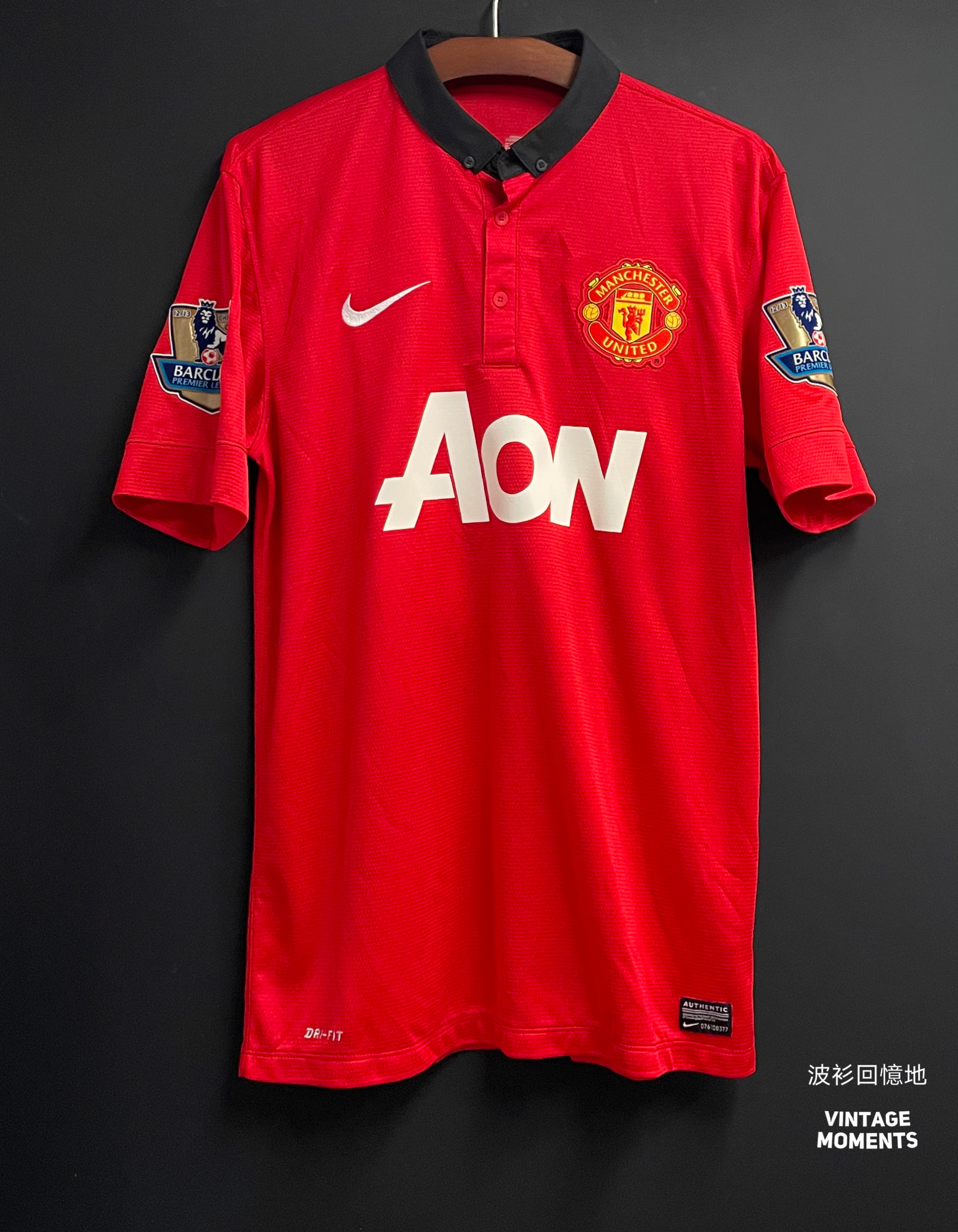 曼聯13/14主場 雲佩斯 MANCHESTER UNITED 2013-2014 HOME SHIRT VAN PERSIE