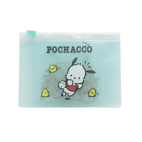 Sanrio 人物造型萬字夾連zip bag