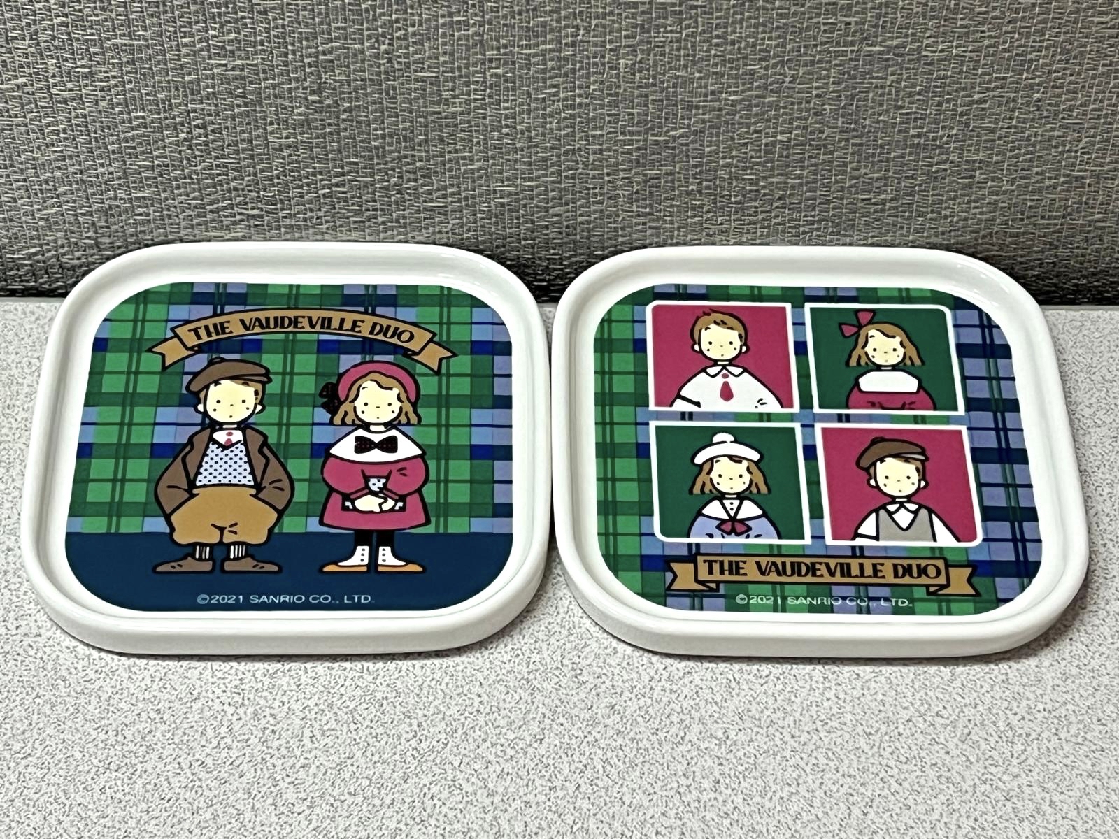 🎌日本直送🎌九男女 陶瓷飾物擺設裝飾碟1套2隻