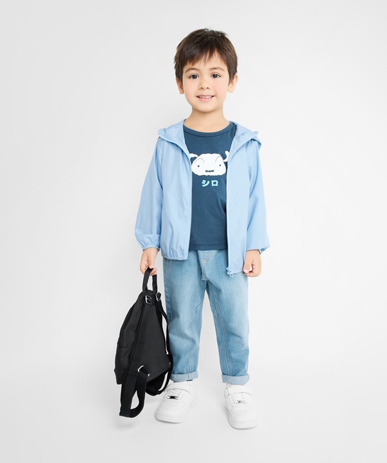 💚預訂 台灣直送💚蠟筆小新三色人物印花純棉背心