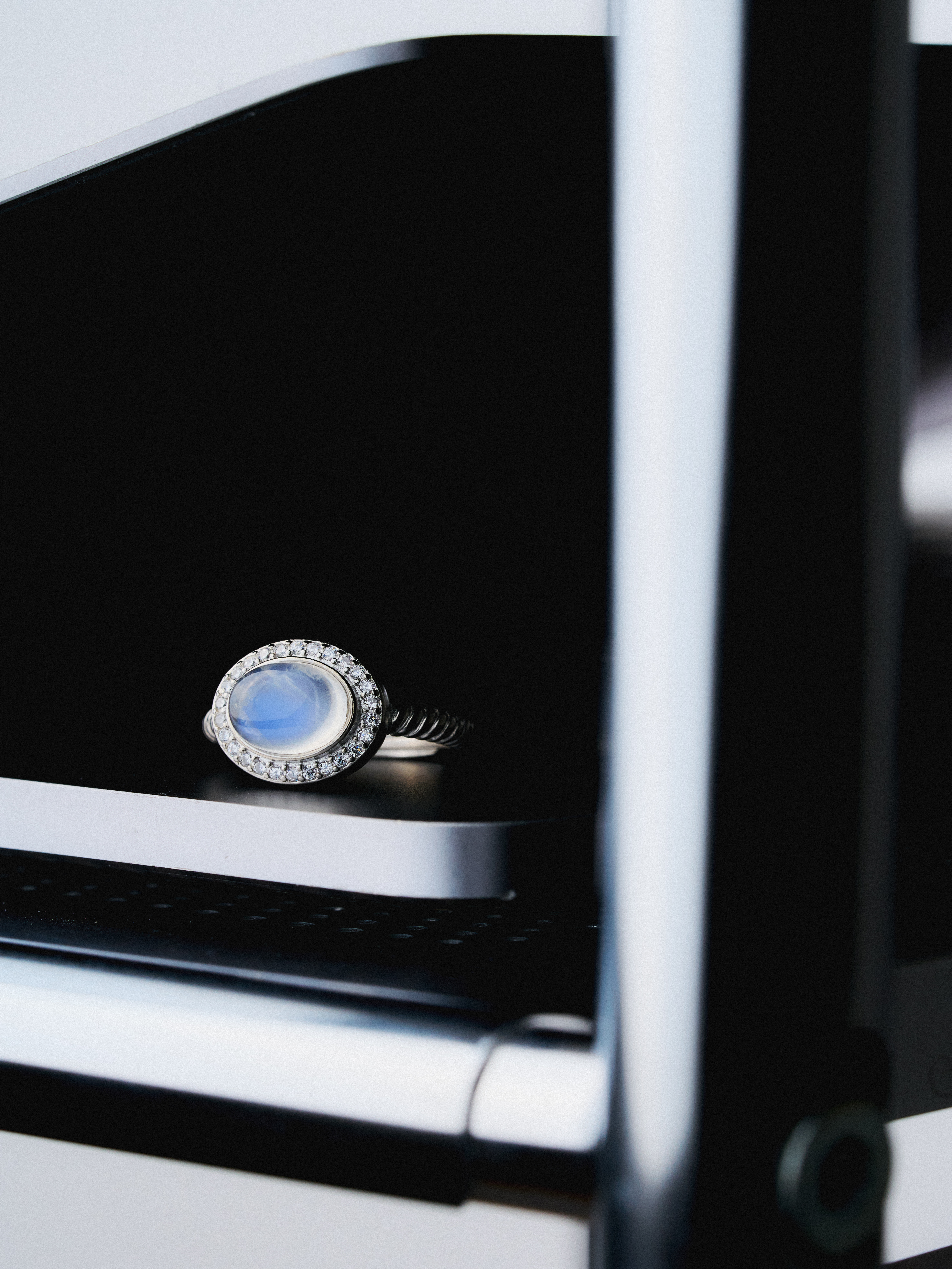 Moon Veil Ring