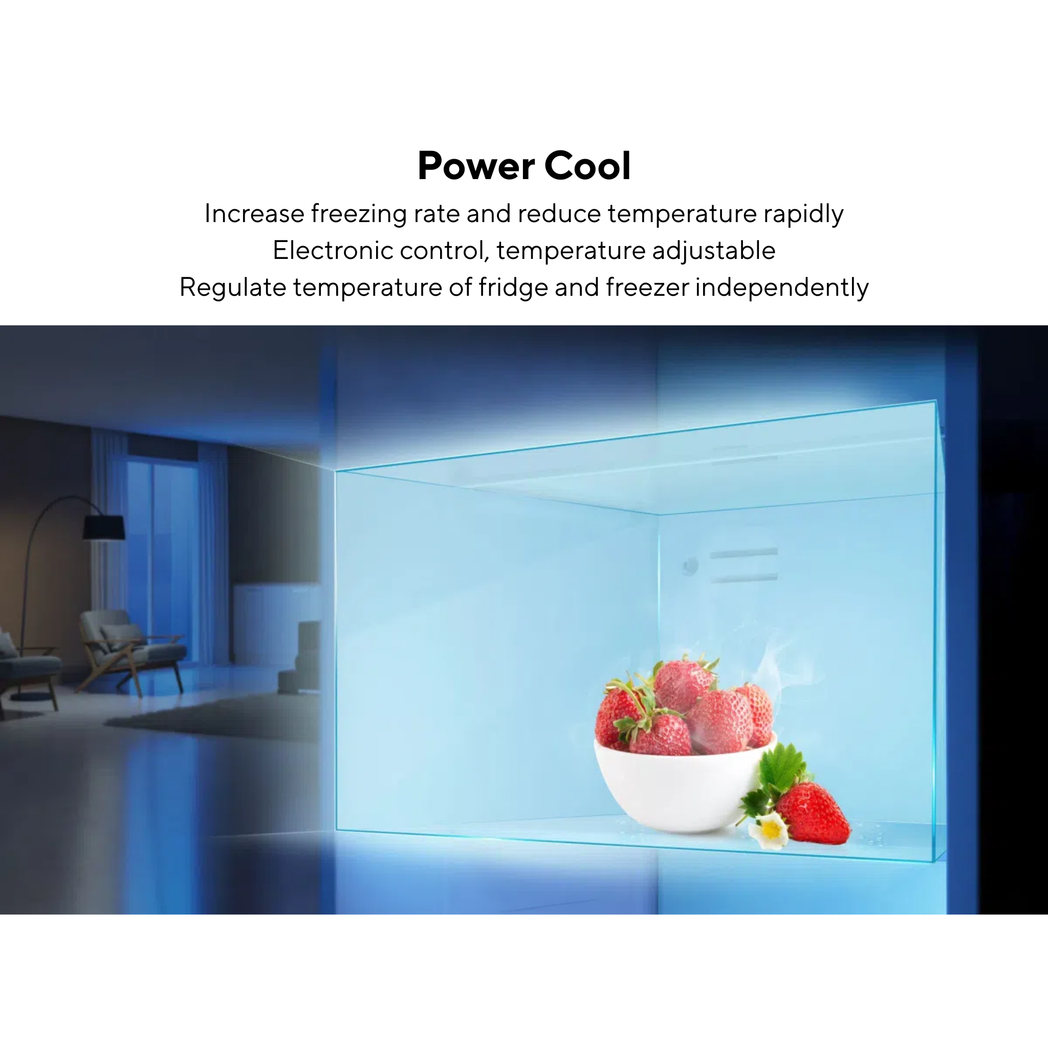 TCL 394L Cross Door Refrigerator (TR-C505AGWP)