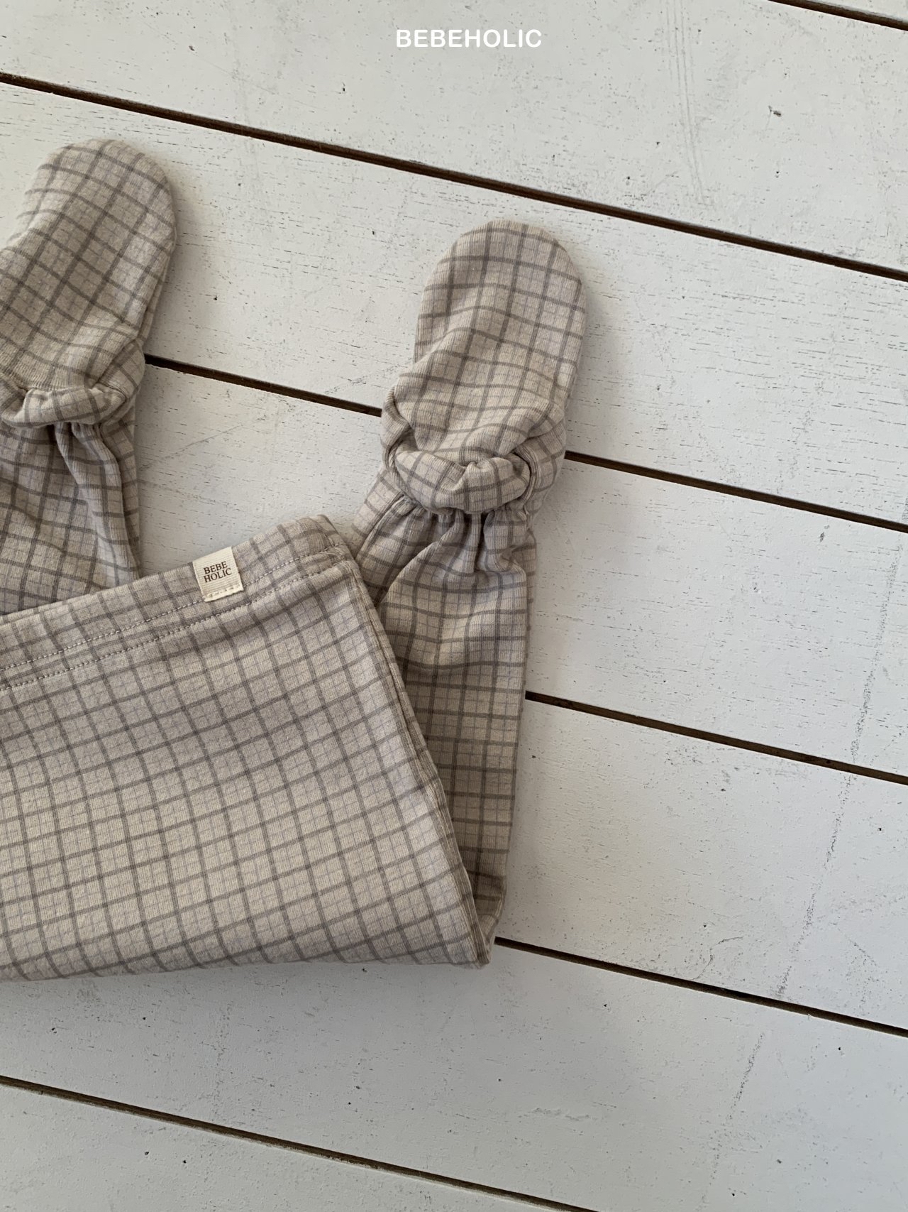 🌸預訂 韓國直送🌸🇰🇷BEBEHOLIC三色格紋包腳褲