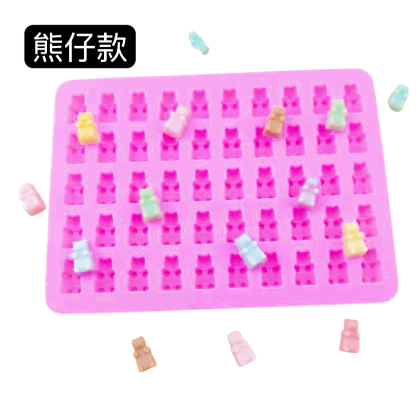 食品級可愛矽膠模[自製果汁軟糖] Silicone Rubber Mold
