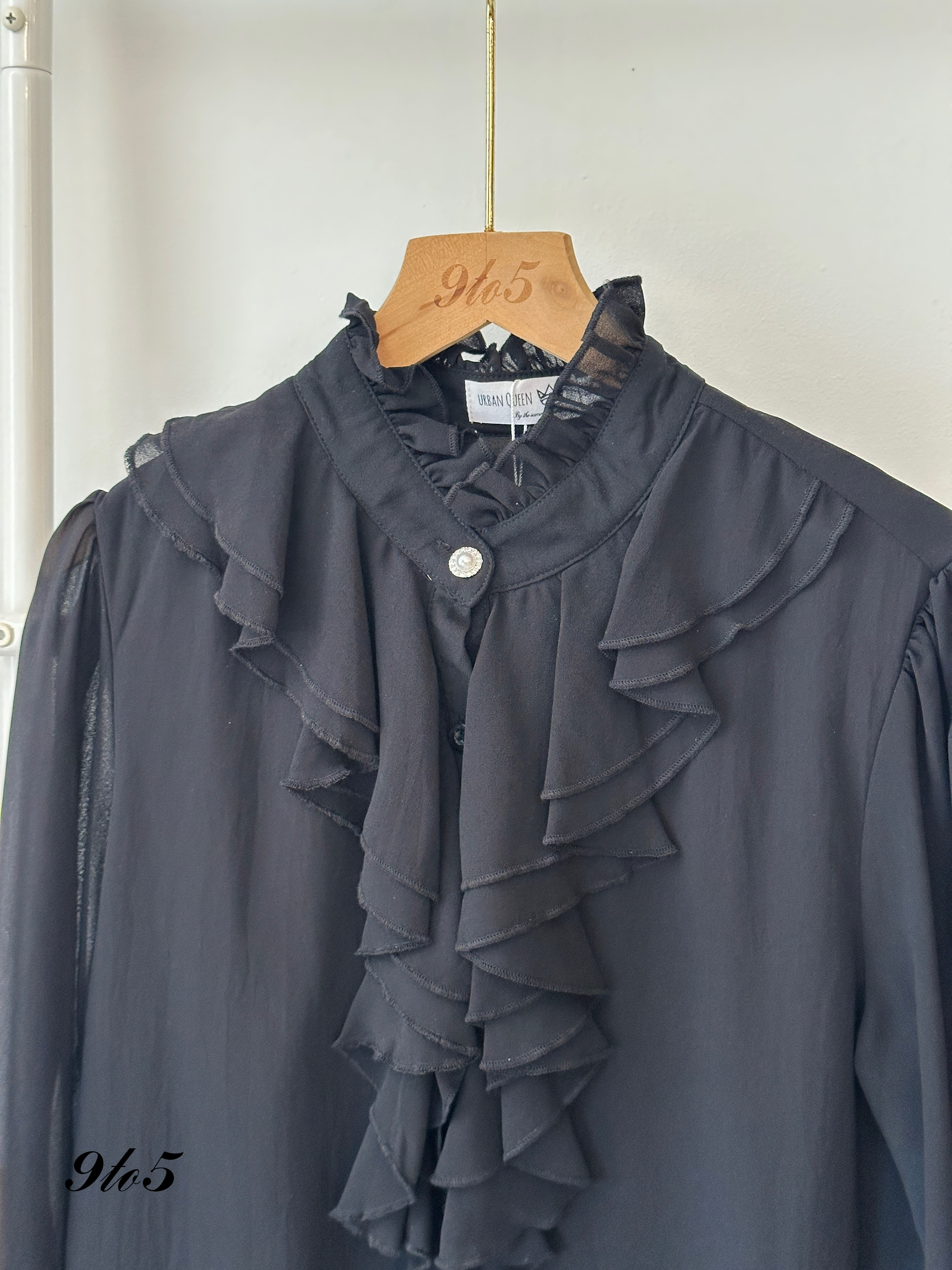 T3953 Ruffle Lace Top - 3 Colors