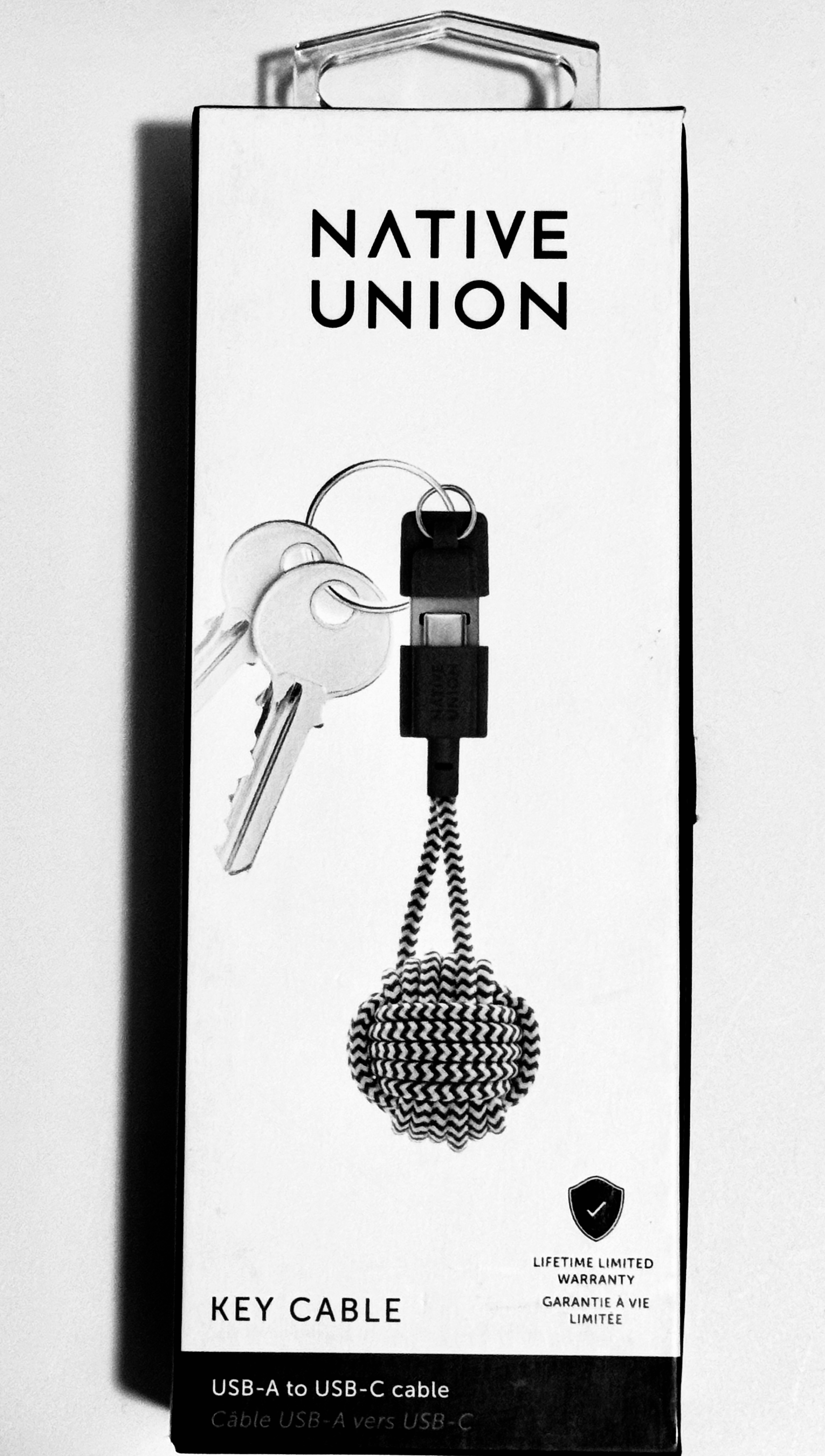 NATIVE UNION - Key Cable (USB-A to USB-C) (預購商品）