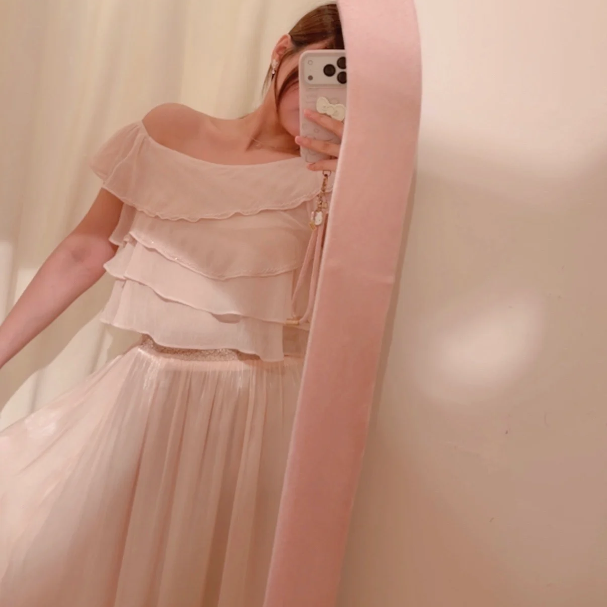 #HANNA-made# The Rosette Athena Skirt