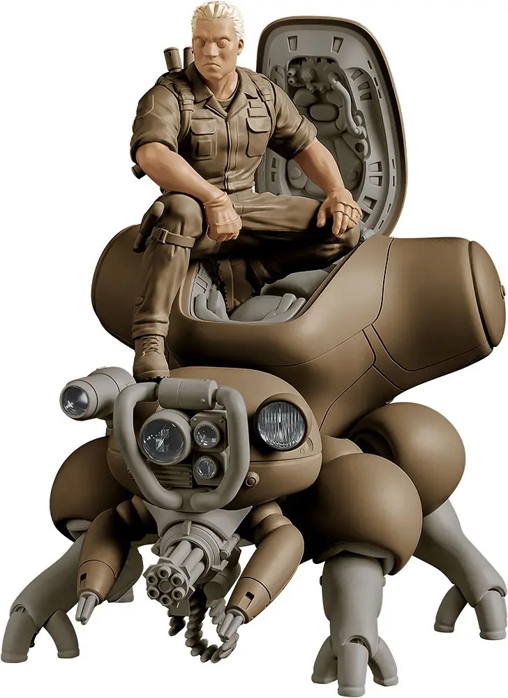 1/20 PLAMAX minimum factory MF-95 Batou with Fuchikoma (Ghost in the Shell (Manga Edition))