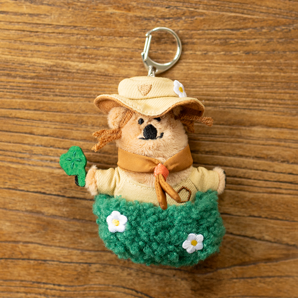 [Dinotaeng] QUOKCAMP Flatfur Keyring (6種)