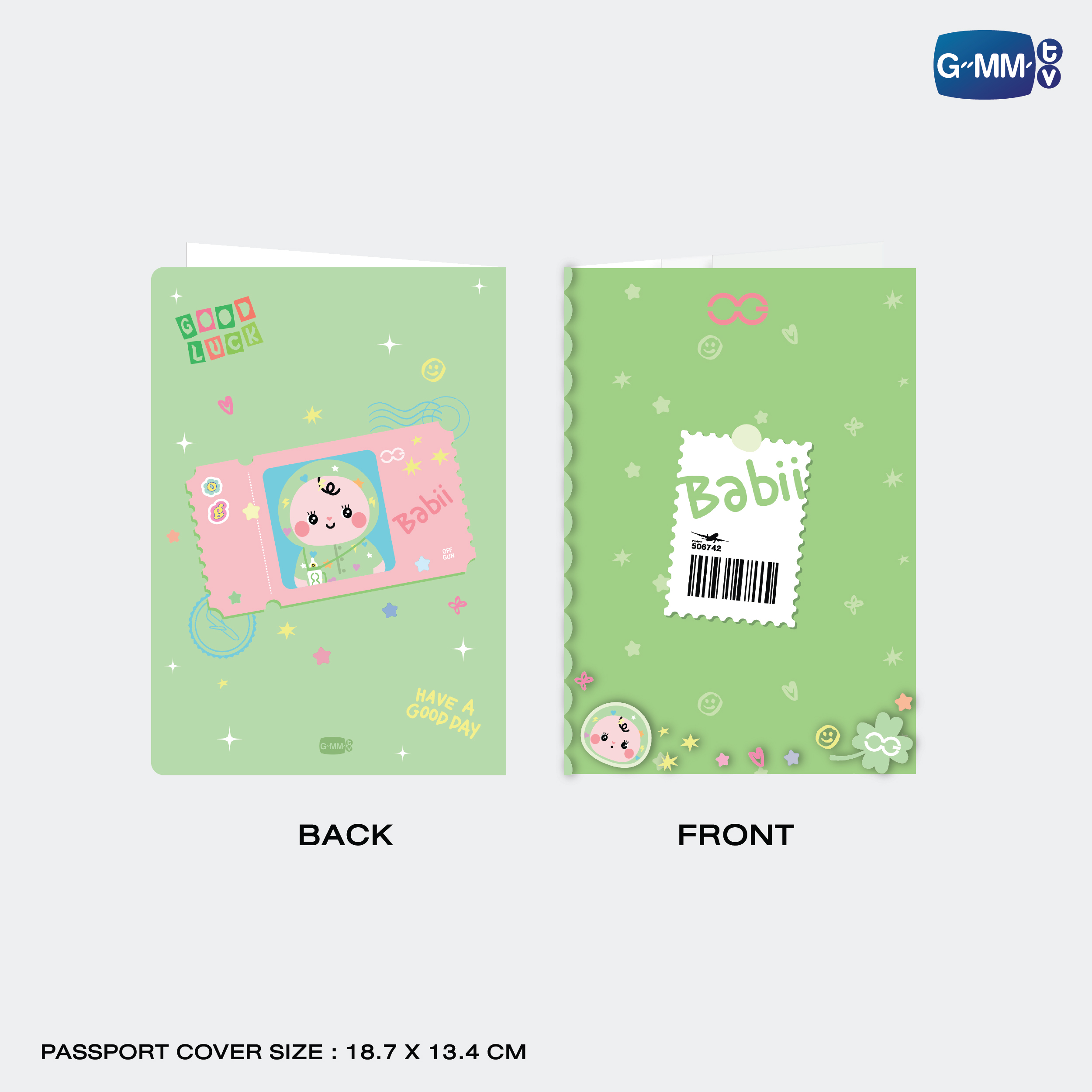 BABII PASSPORT COVER  |  TAIPEI POP UP STORE JUN 2026