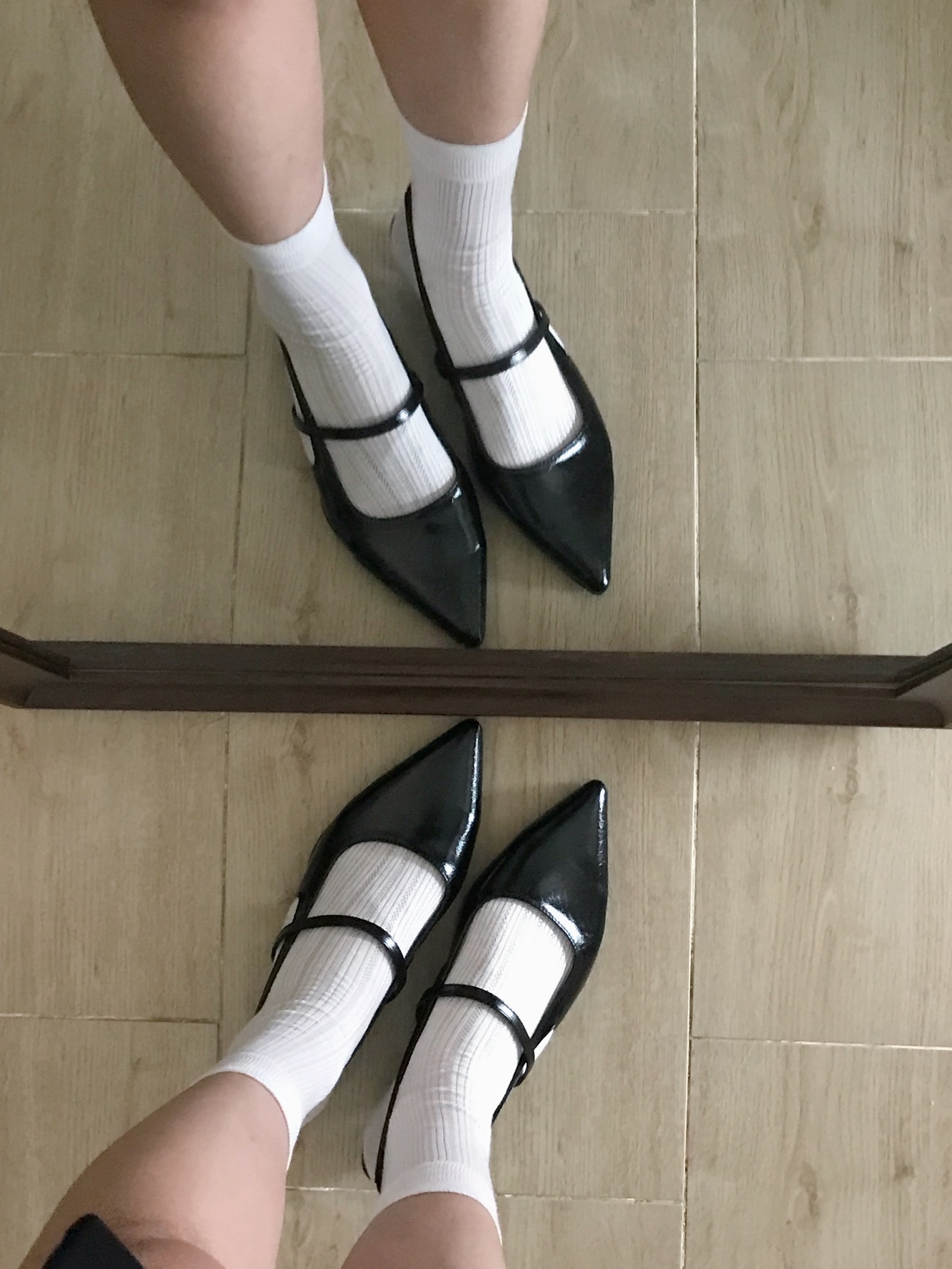 [入門版尖頭鞋!][大腳女生友好!]百搭日常尖頭高跟鞋(三色入)