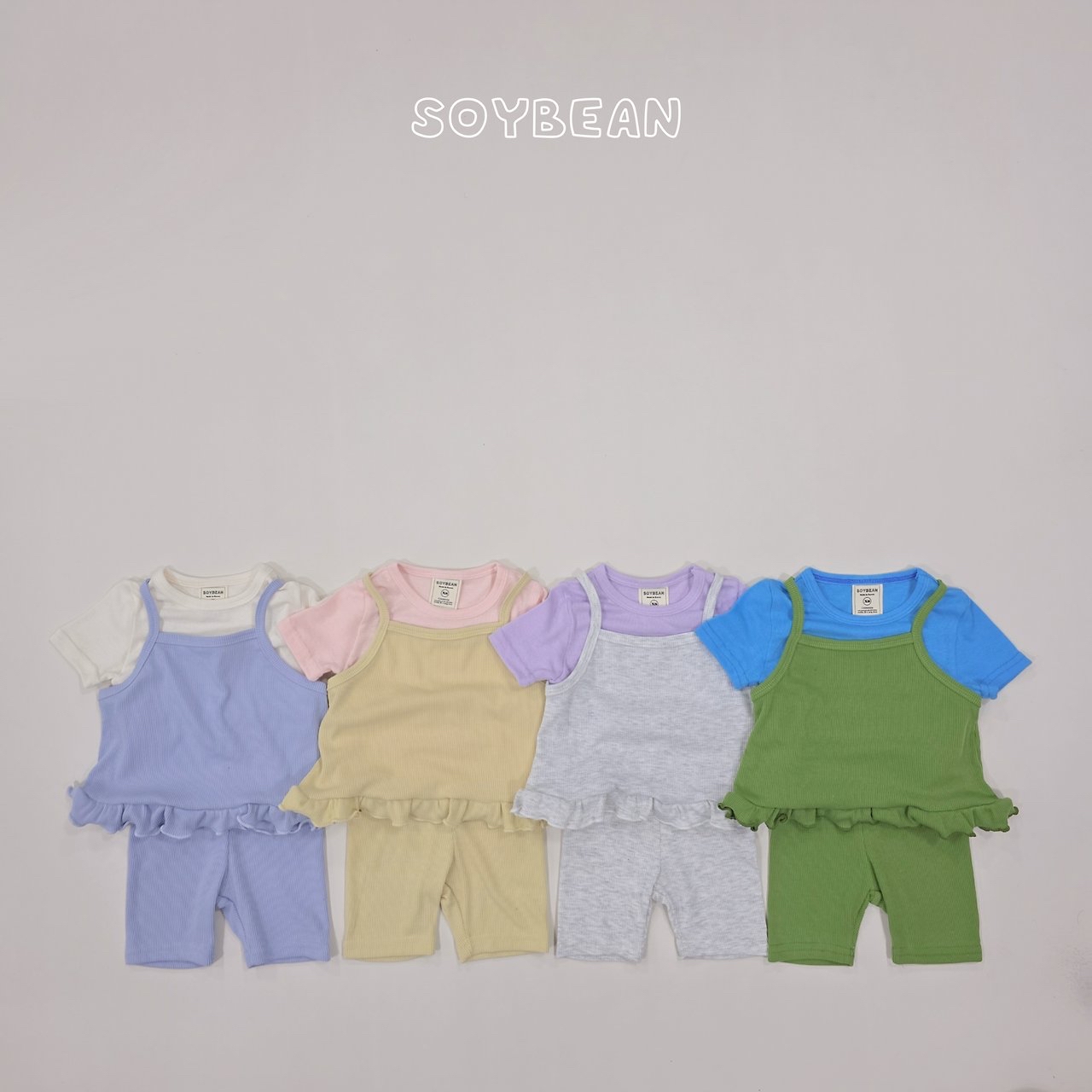 Soybean | set of 3 (Green/Blue/Grey L100-110)