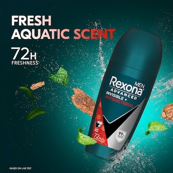 Rexona Men Roll on Deodorant 45ml/50ml Inv + Antibac