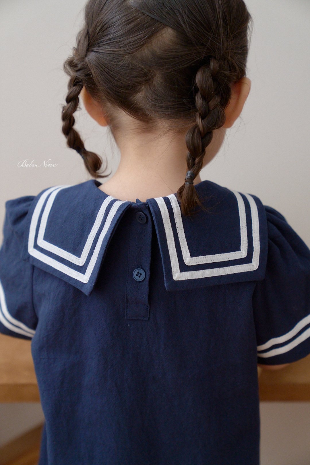 ☀️預訂 韓國直送☀️🇰🇷Bebenine三色海洋風水手領短袖連身裙