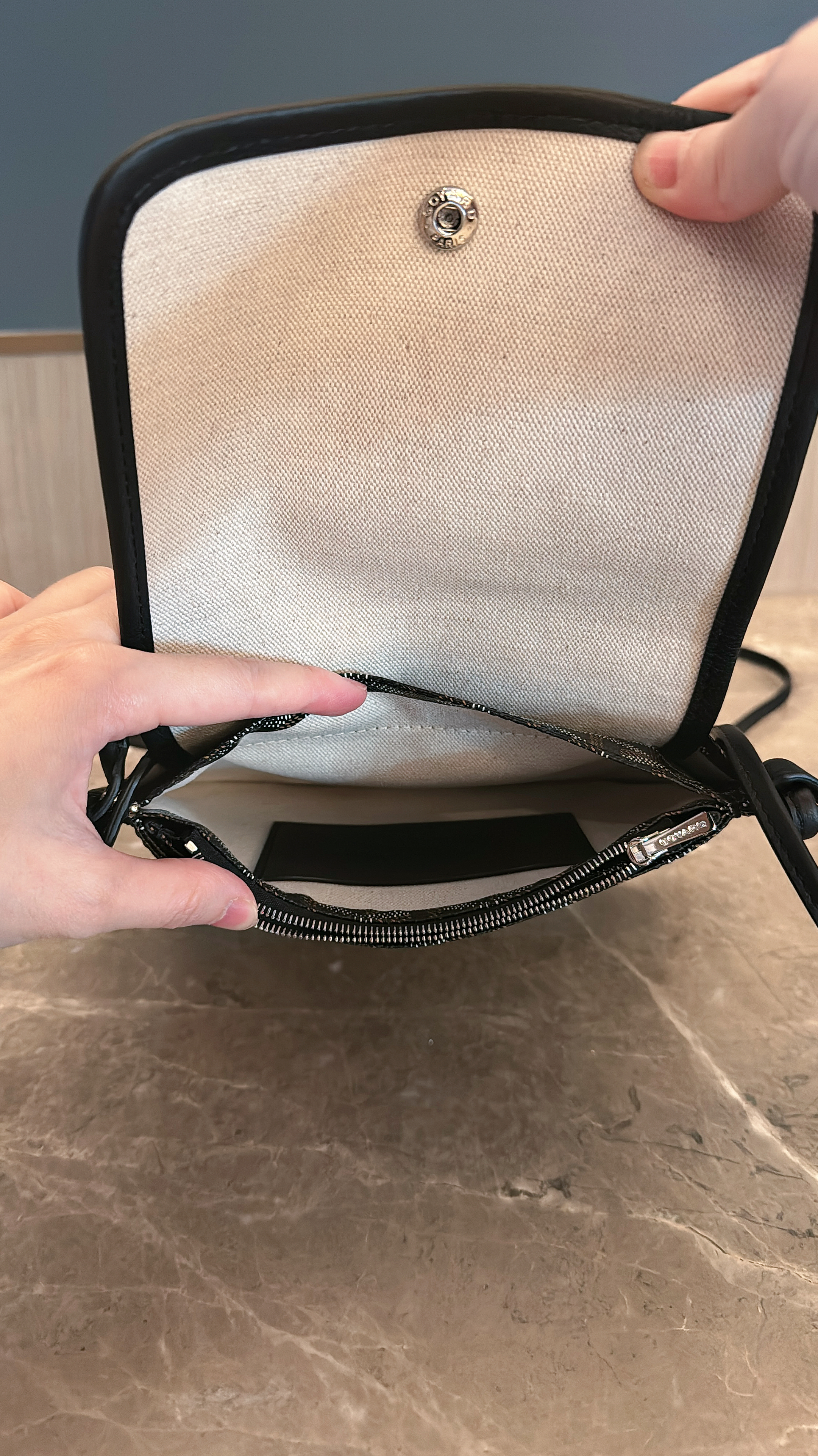 未使用品-Goyard Plumet pouch-wallet