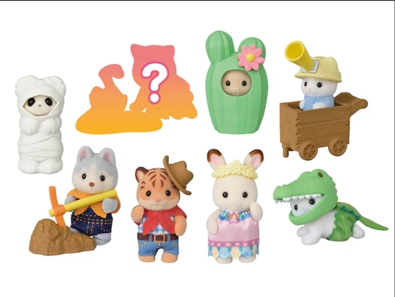 森林家族沙漠系列盲袋（全8款/原盒）