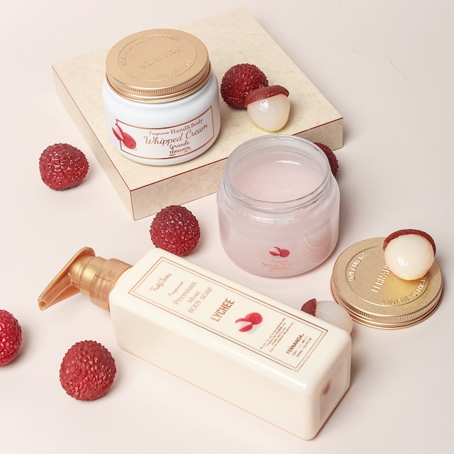 🎀  【預訂】FERNANDA Lychee Sugar Scrub Grande 300g
