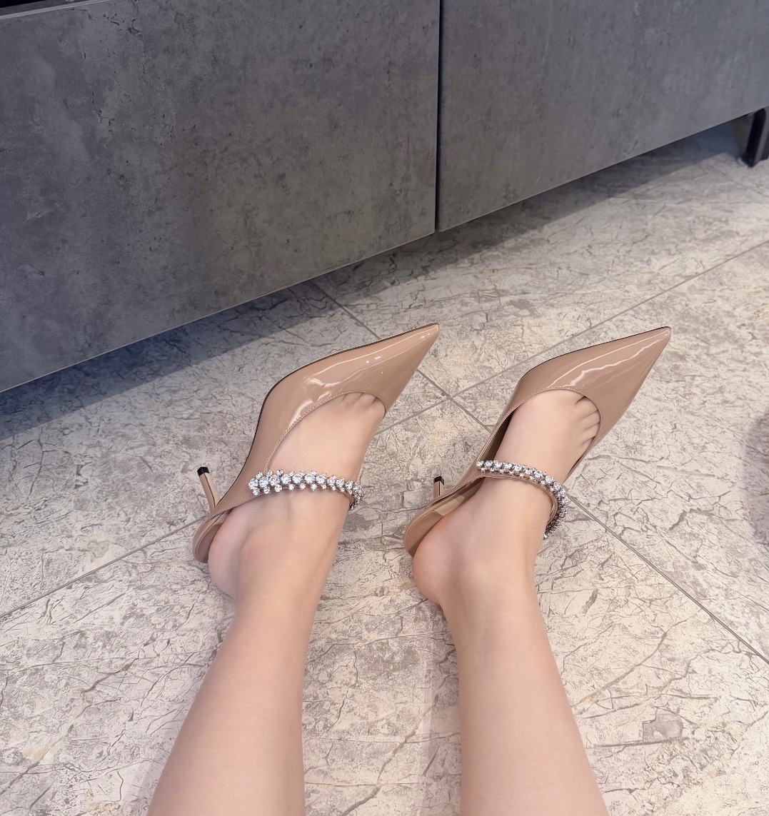 精選貨品優惠✨訂貨🍒Jimmychoo 裸粉色經典款bing 65  補碼🥨Size 35/35.5/36.5-39