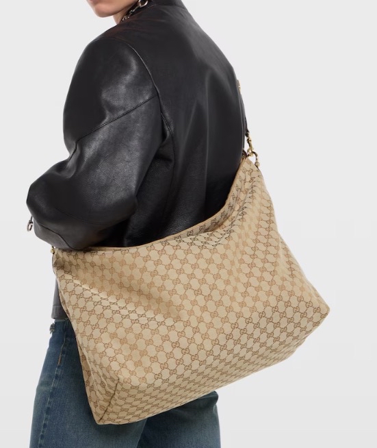 Gucci 男女同款 Brera 大号斜挎包均码码大号、45cm*19.8cm*38cm