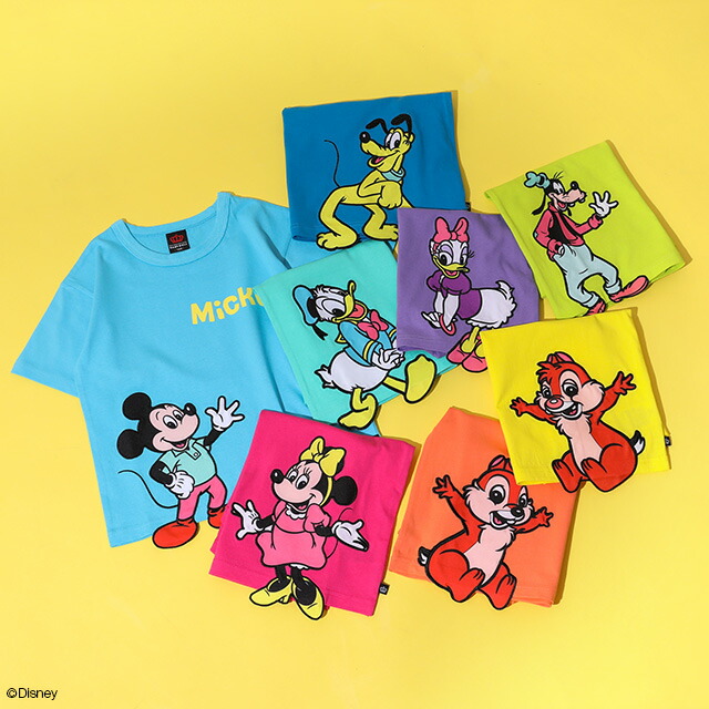 🆕【⭐訂購⭐】🇯🇵 日本直送 🌀#Disney 不規則剪裁下擺短袖Tee［8款選］🌀[ELCA-0205][260415]