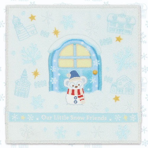  [訂購] [東京迪士尼] ❄️ OUR LITTLE SNOW FRIENDS 方巾 {TF261058}
