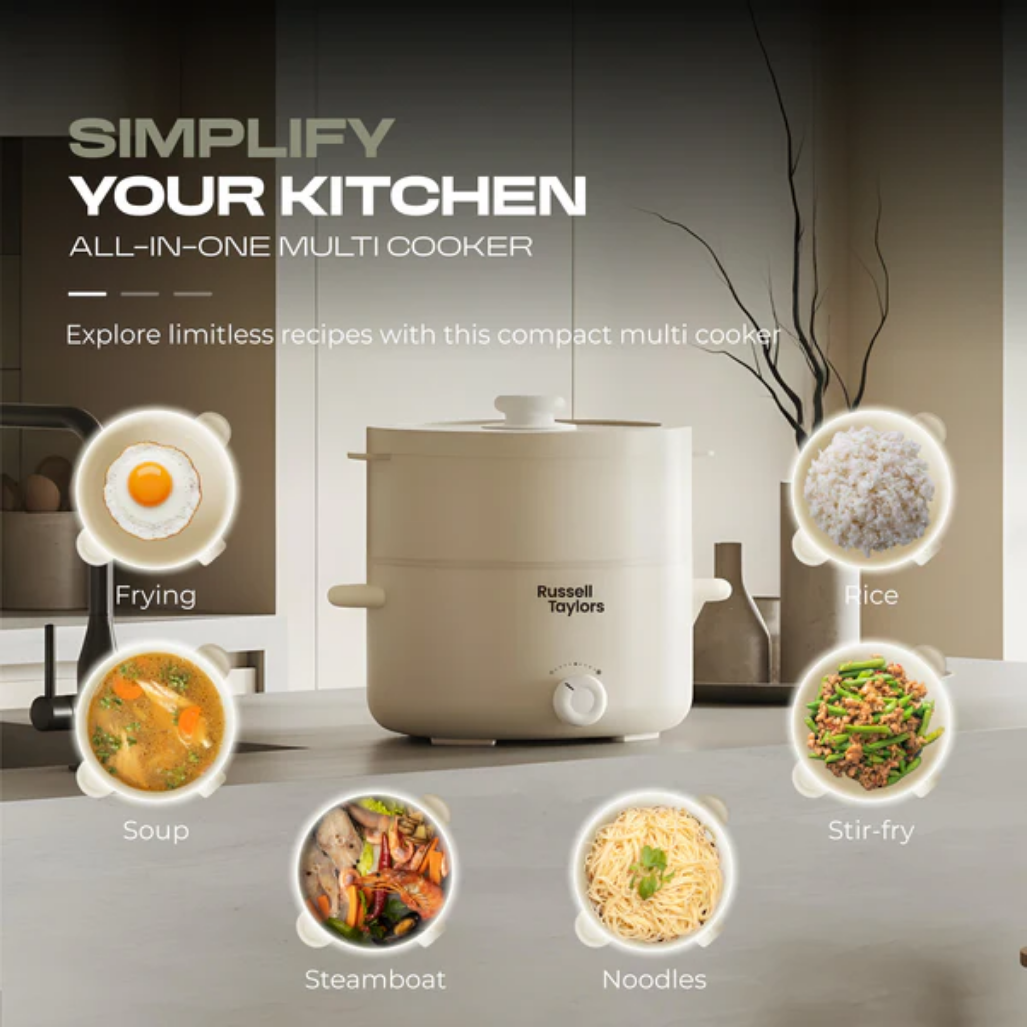 Russell Taylors 4L Multi Cooker (MC4)