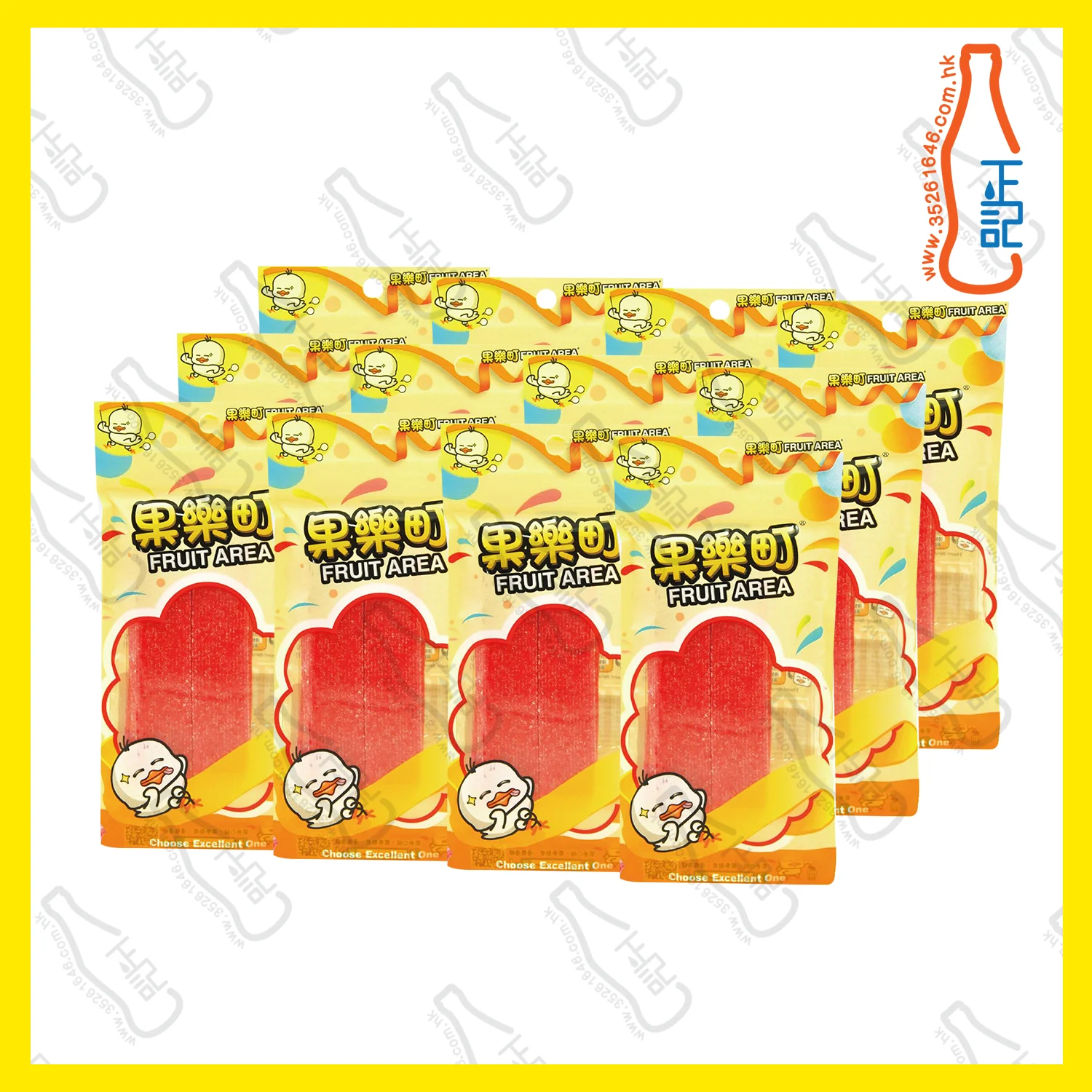 ==FT4266 果樂町 草莓打砂酸條 80g x【12包】/袋