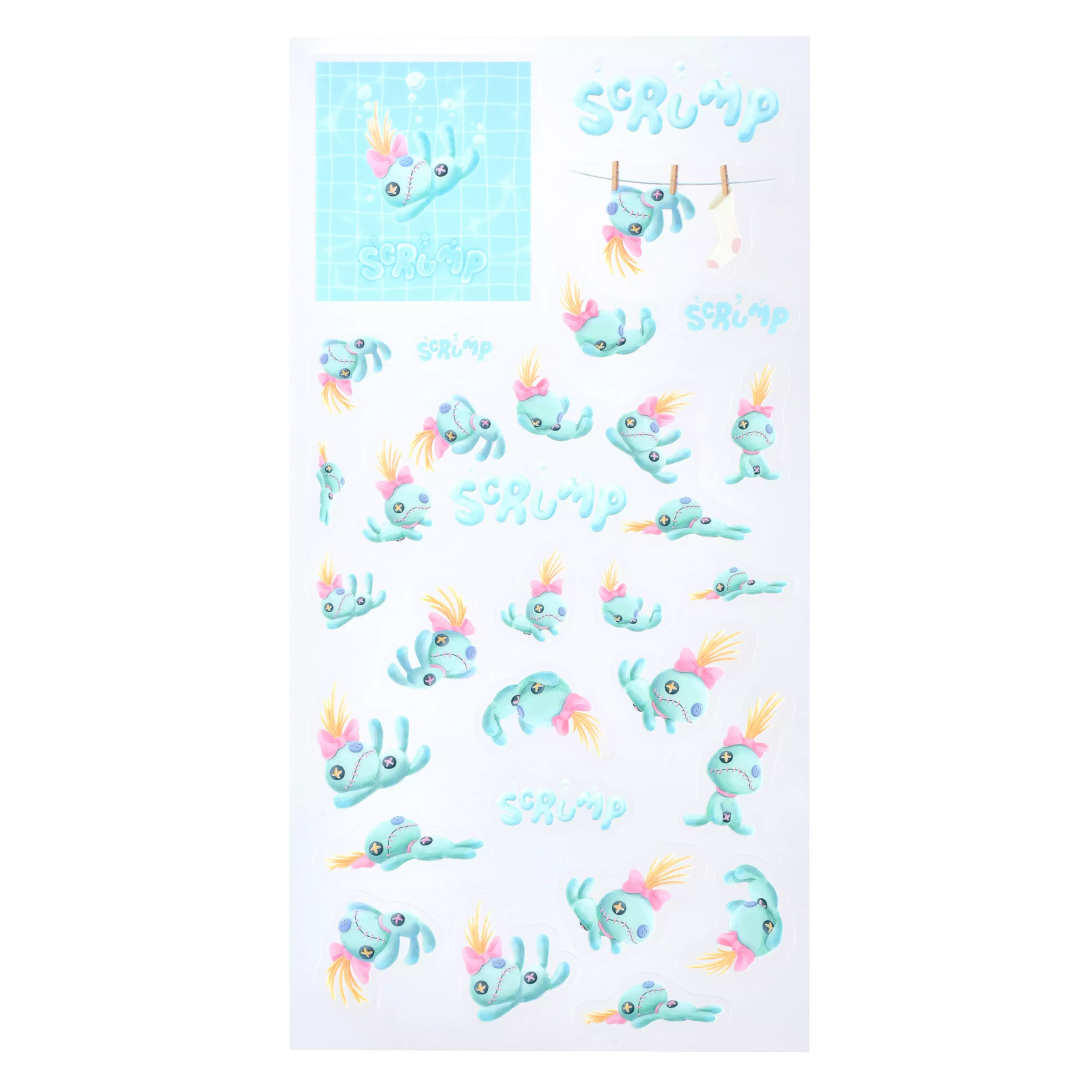 日本預訂📍日本Disney Stitch Day Collection系列 - 小甘貼紙 2/6日本開售