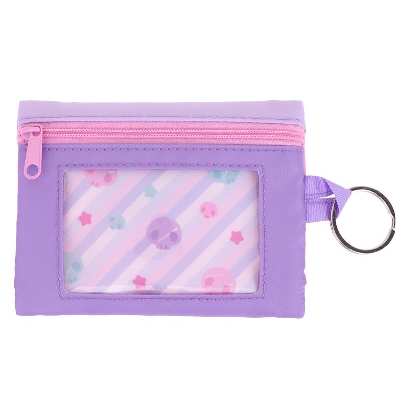 KUROMI 雙拉鏈小袋連匙圈