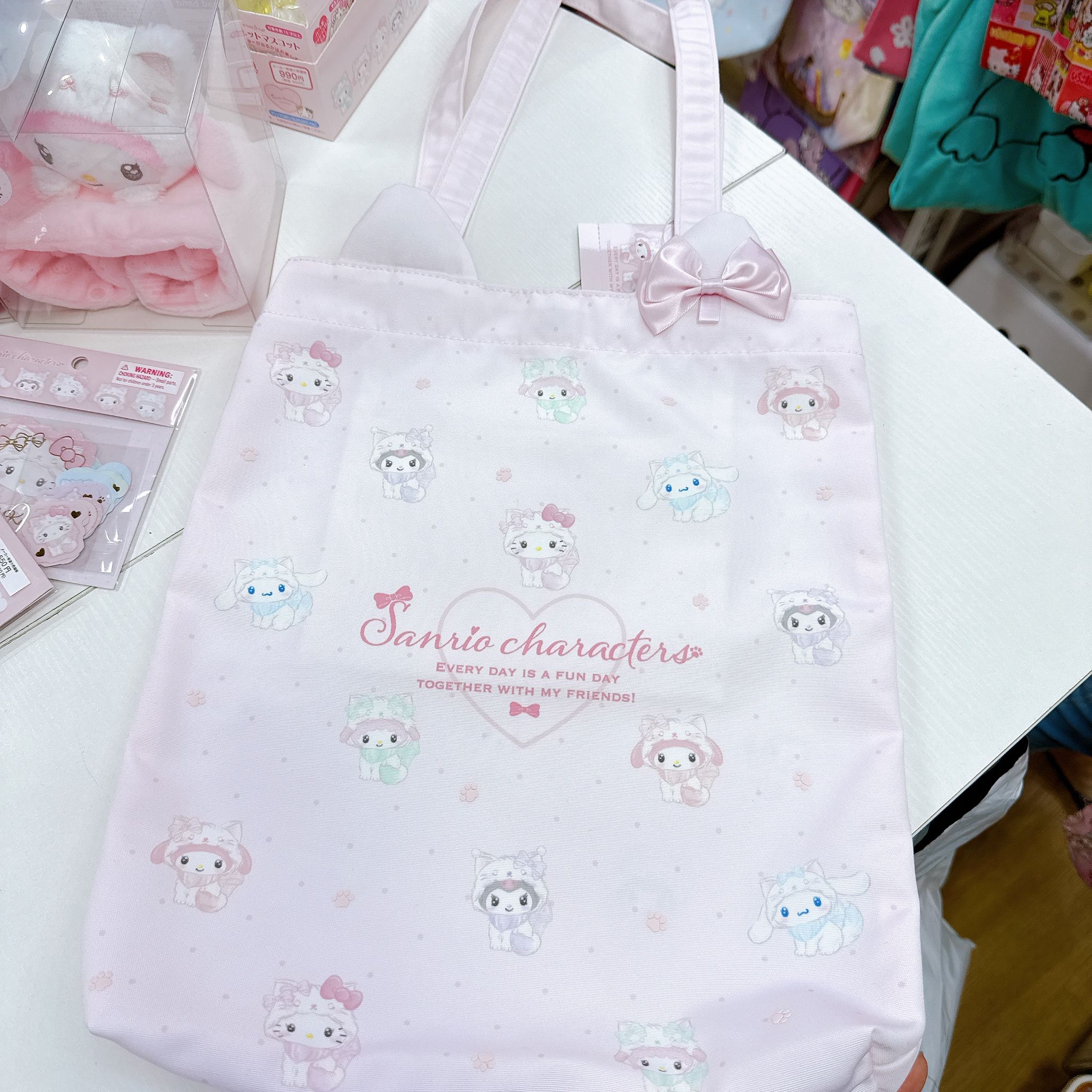 日本直送sanrio 貓咪系列 則孭袋