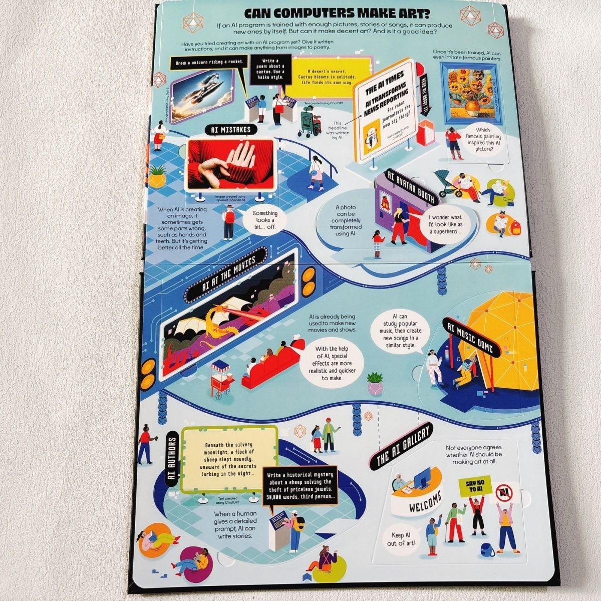 Usborne AN USBORNE FLAP BOOK SEE INSIDE USBORNE ARTIFICIAL INTELLIGENCE