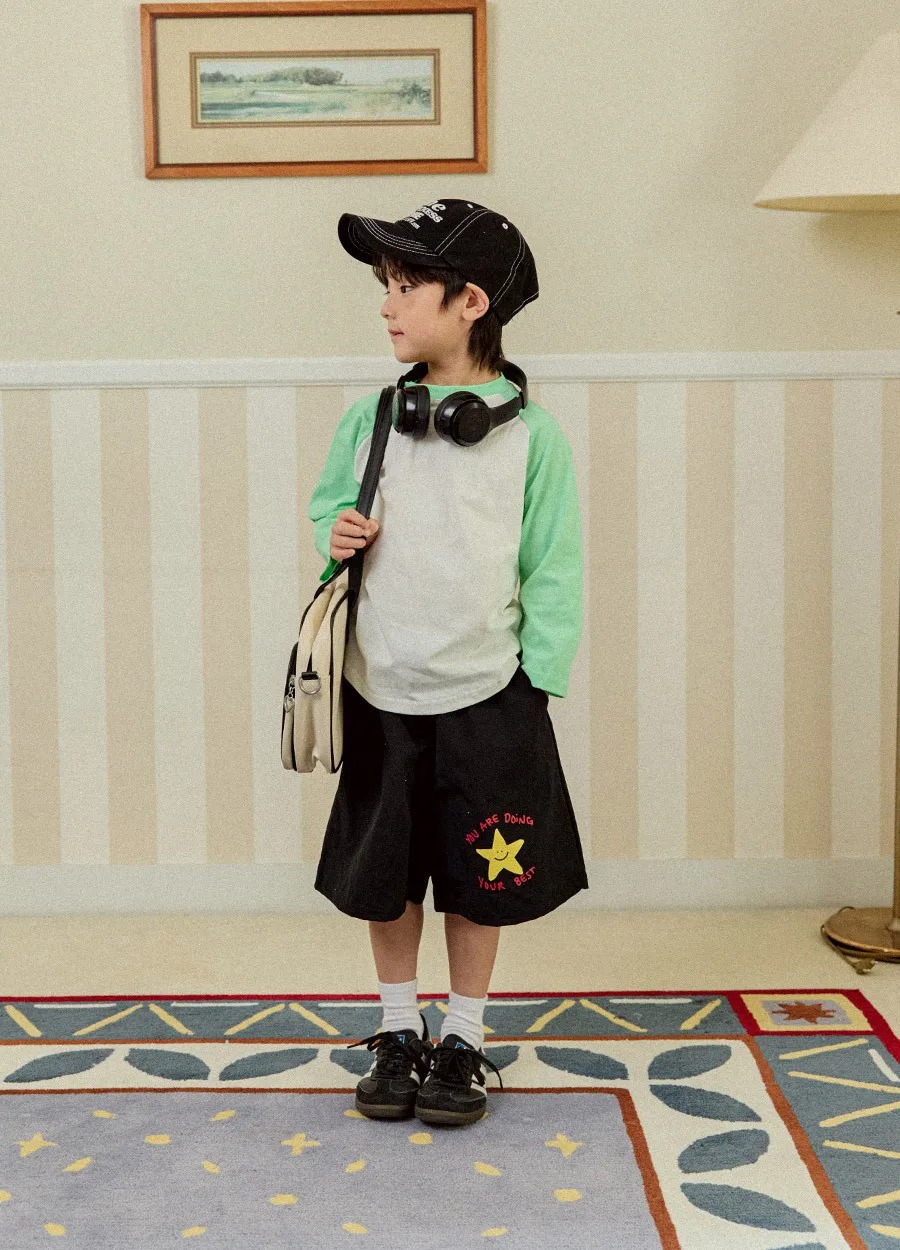 閃亮星星五分短褲 2色