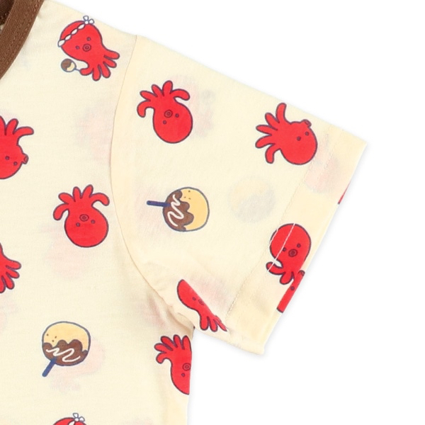 🇯🇵預訂 日本直送🇯🇵章魚燒滿印包腹短袖家居服上下套裝