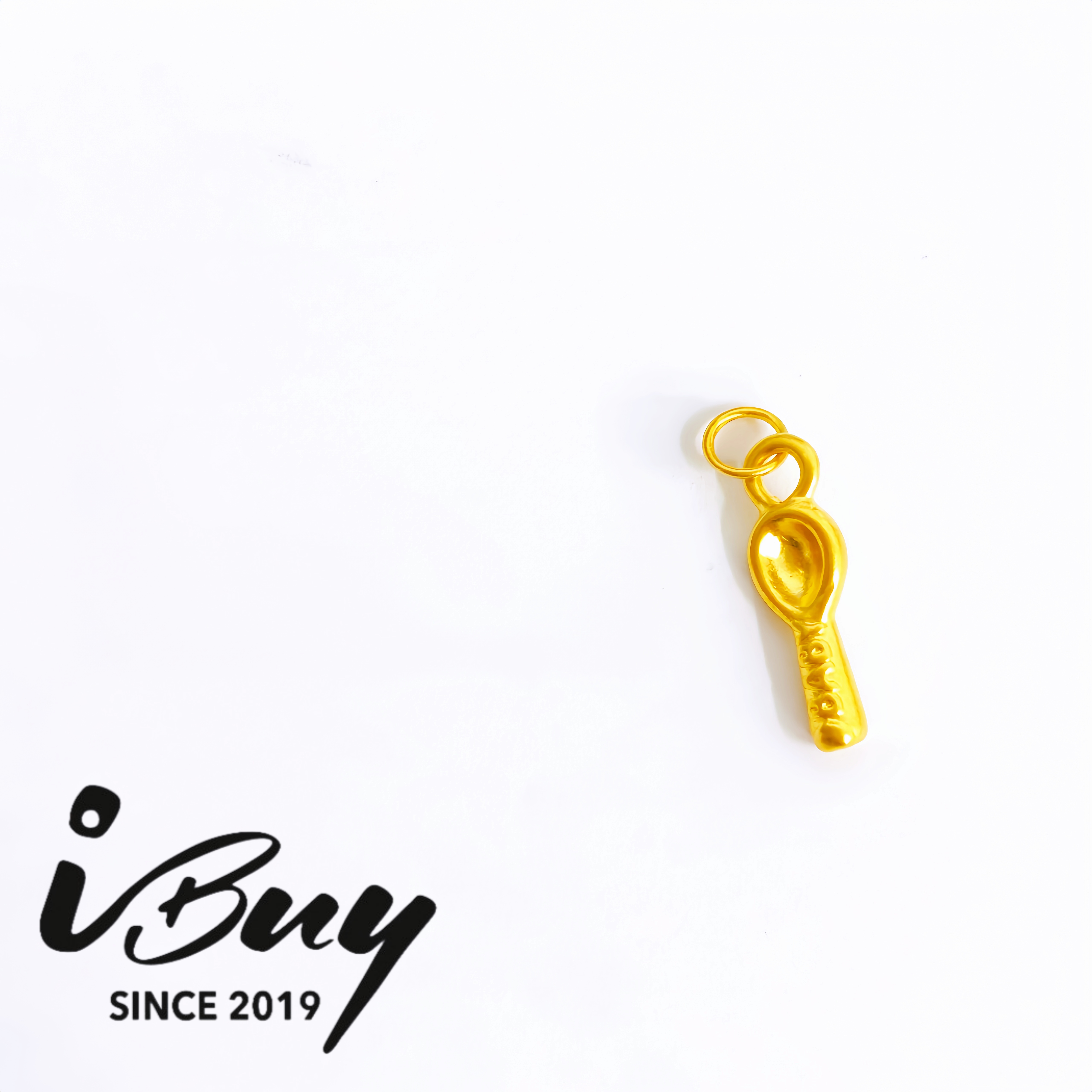 999 GOLD BABY SPOON PENDANT 999 金 宝宝汤匙吊坠